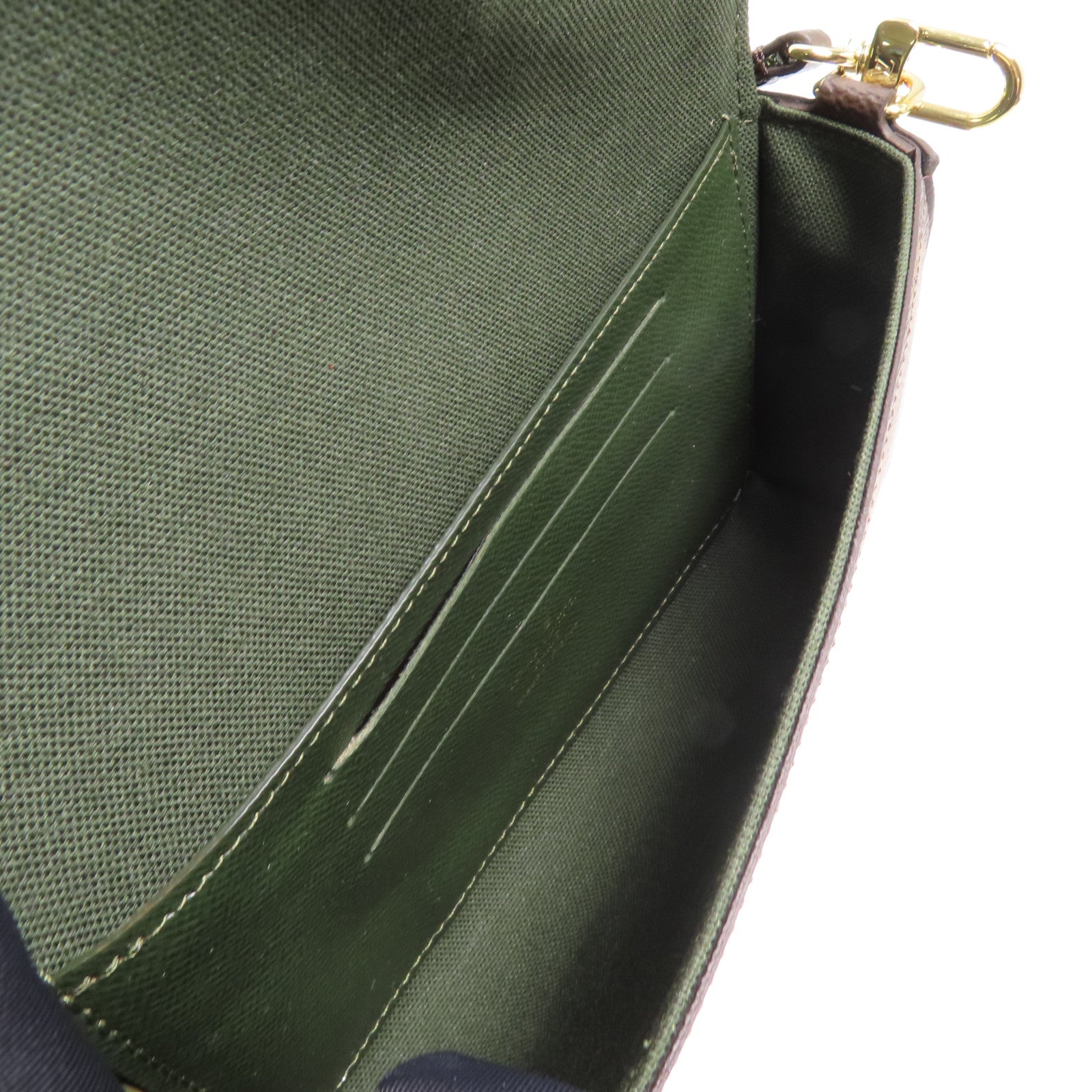 LOUIS VUITTON Monogram Felicie Strap & Go金扣肩背袋
