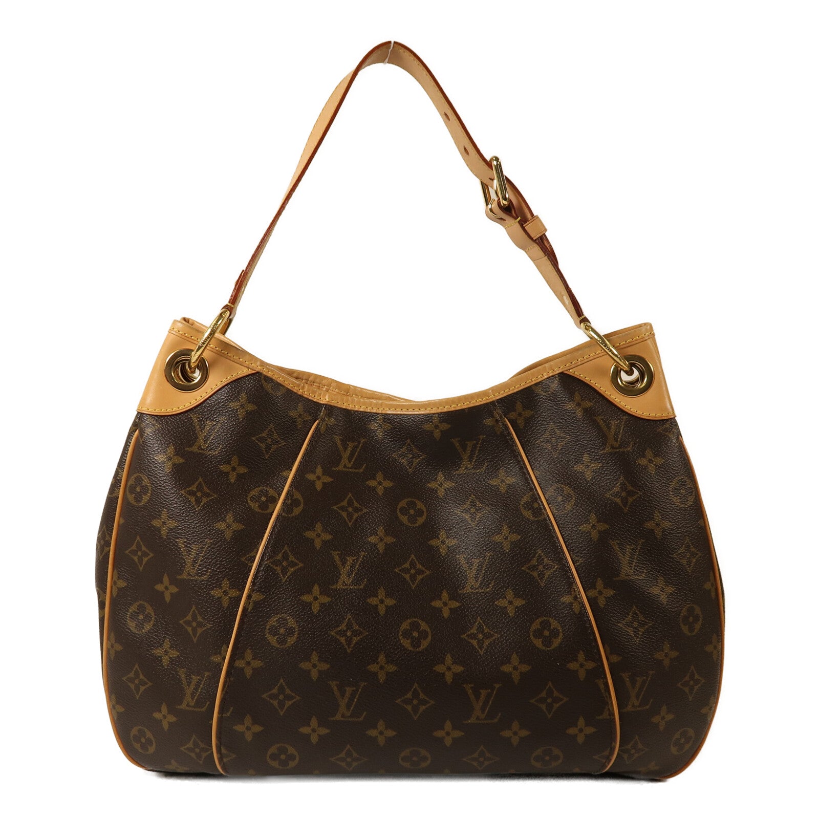 LOUIS VUITTON Monogram Galliera GM金扣肩背袋