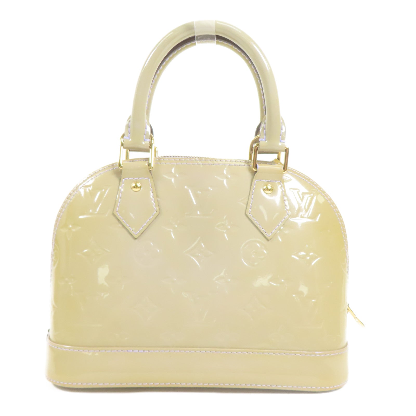 LOUIS VUITTON Vernis Alma BB金扣手挽肩背兩用袋