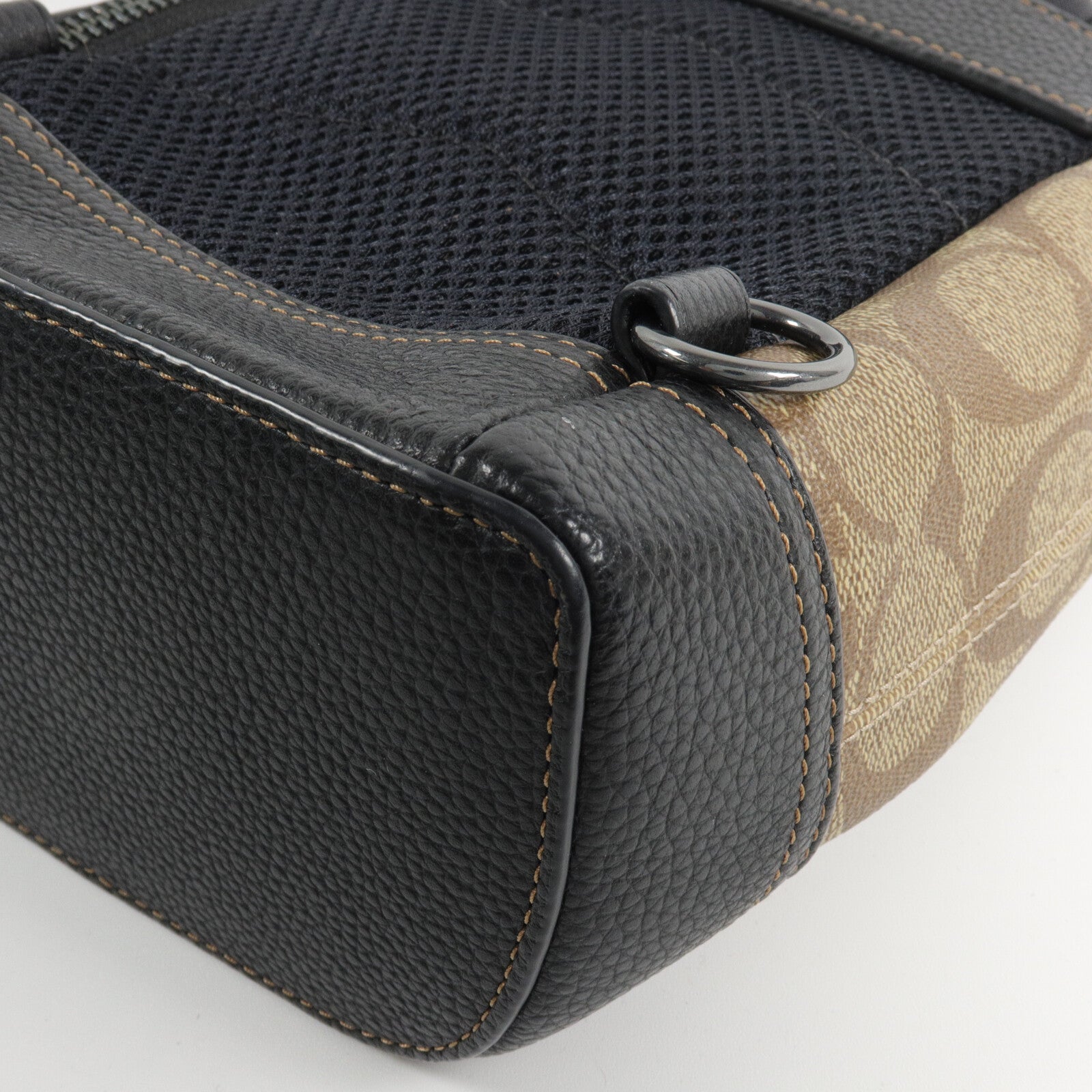 COACH 塗層帆布Hudson Small Pack肩背袋