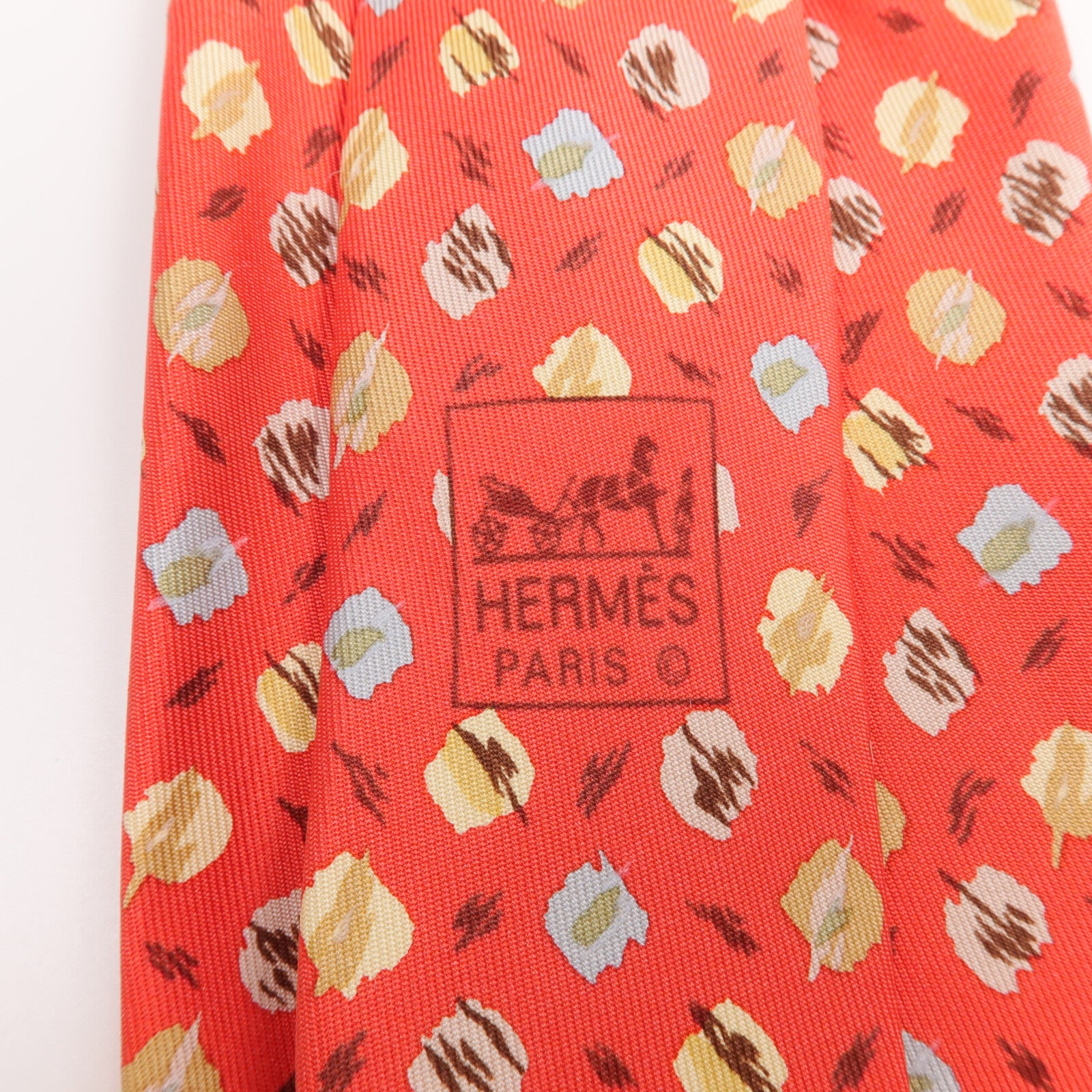 HERMES 絲質Tie領帶