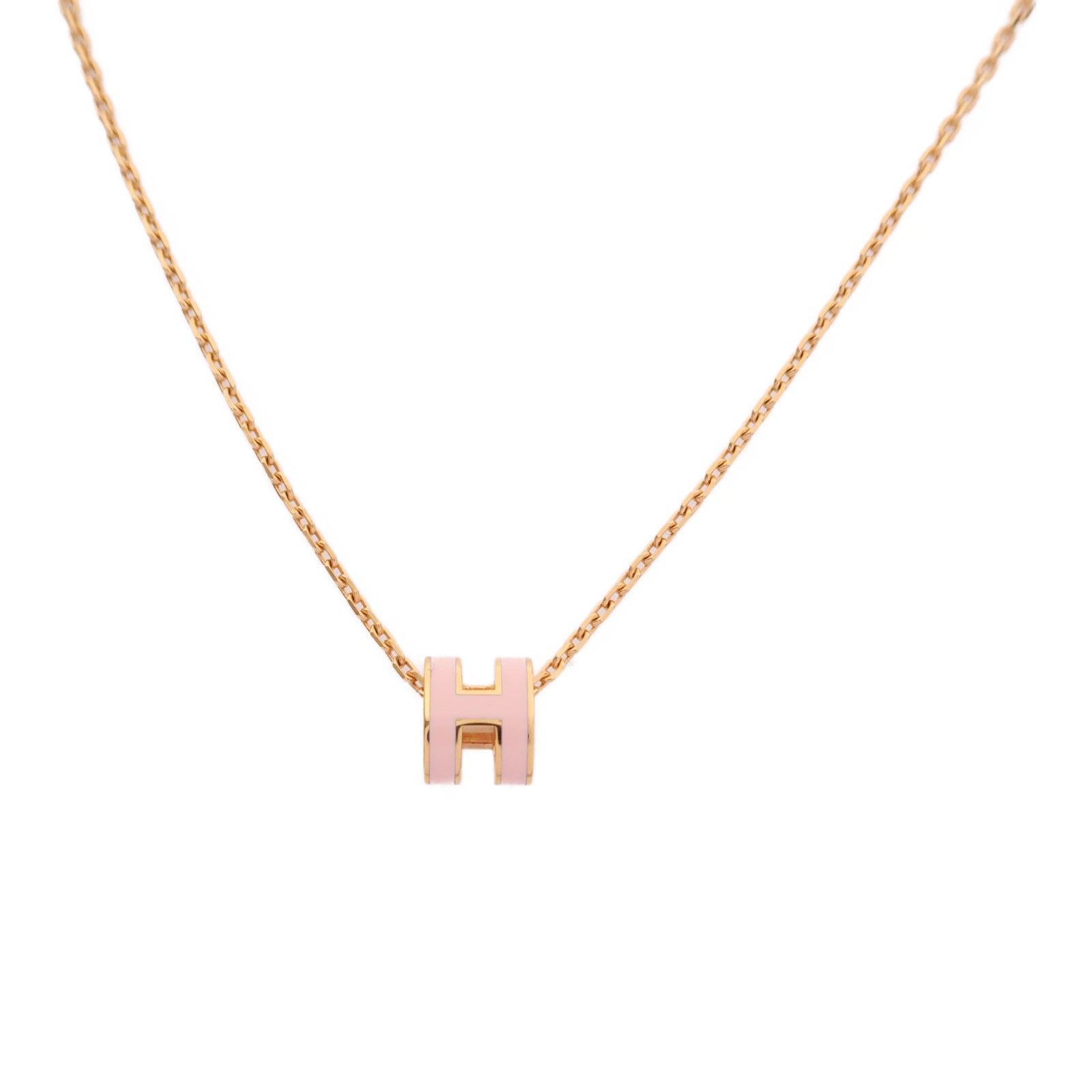 HERMES 金屬Mini Pop H項鍊