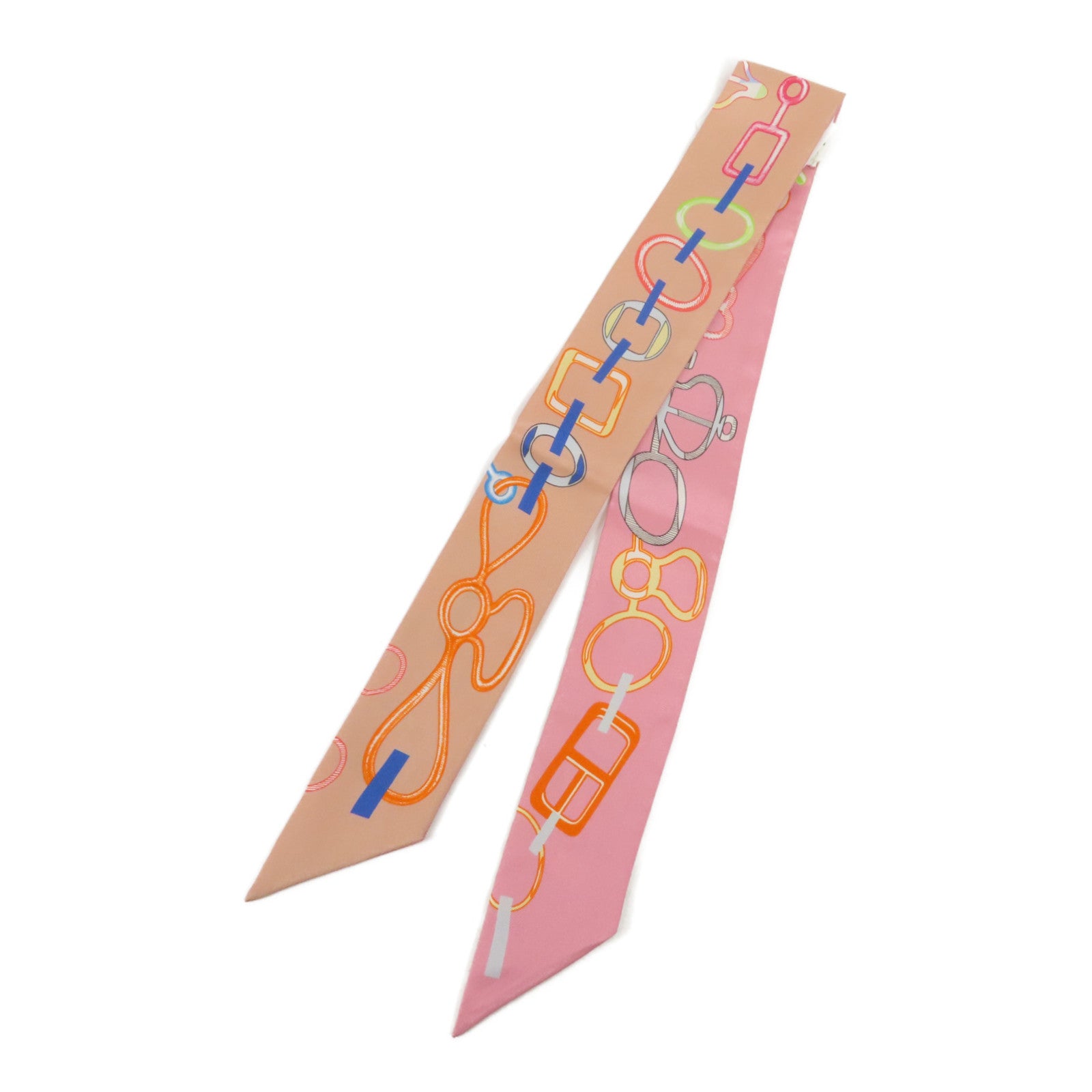 HERMES 【激減優惠】絲質Twilly絲巾