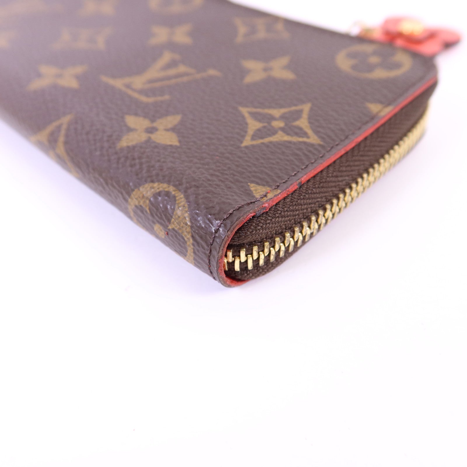 LOUIS VUITTON Monogram Zipper Long Wallet金扣長錢包