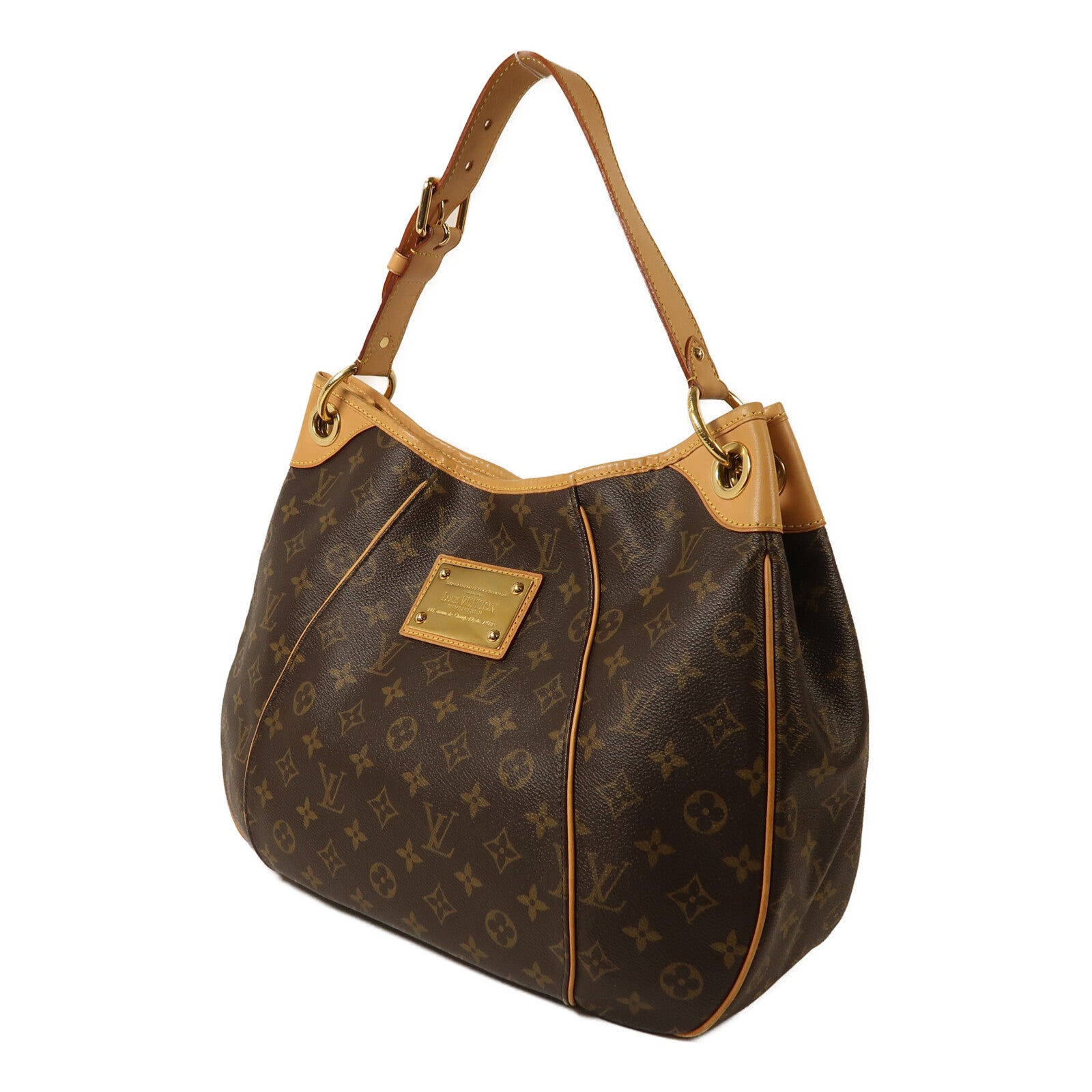 LOUIS VUITTON Monogram Galliera GM金扣肩背袋