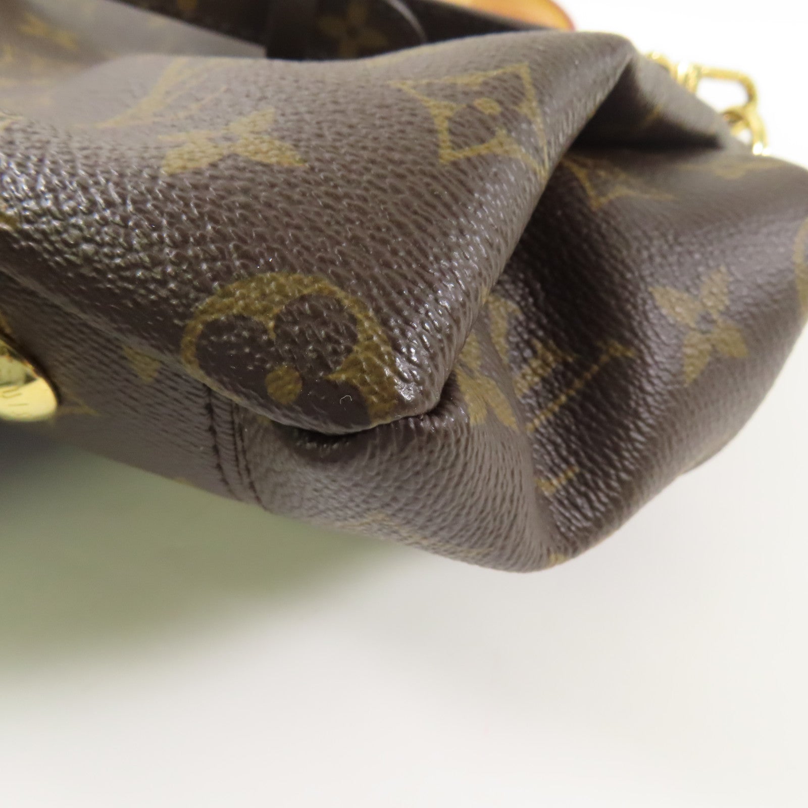 LOUIS VUITTON Monogram Pallas MM金扣手挽肩背兩用袋