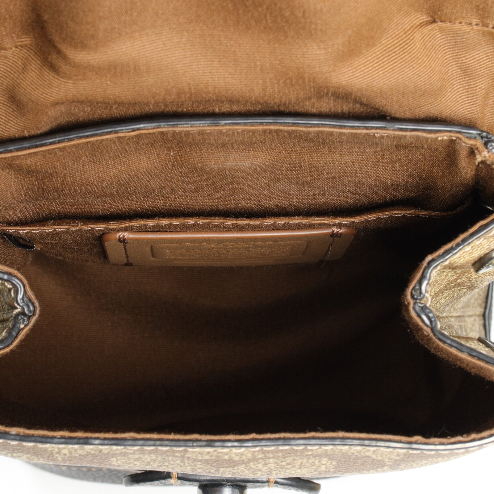 COACH 塗層帆布Hudson Small Pack肩背袋