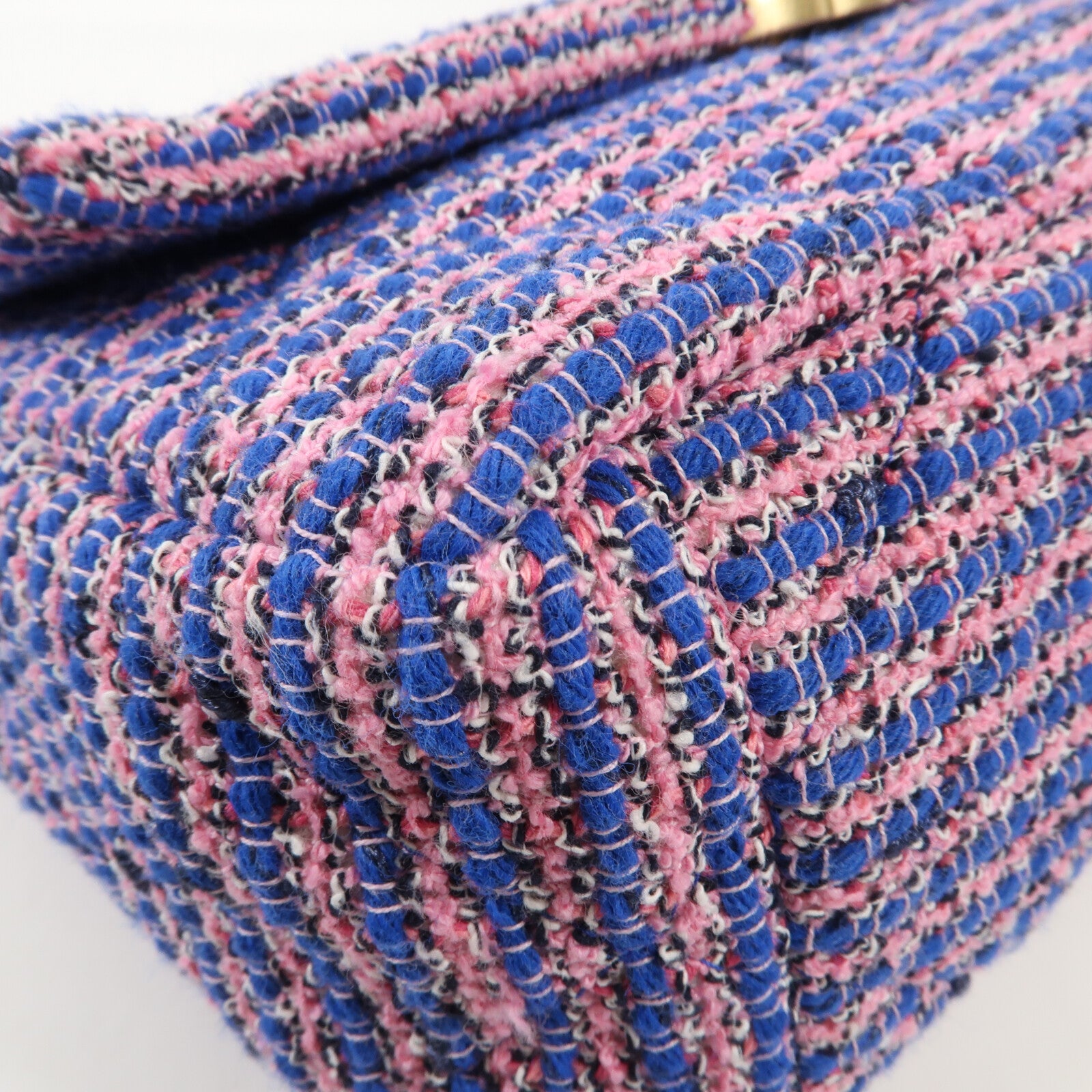 CHANEL Tweed Chanel 19 Small鏈帶手挽肩背兩用袋