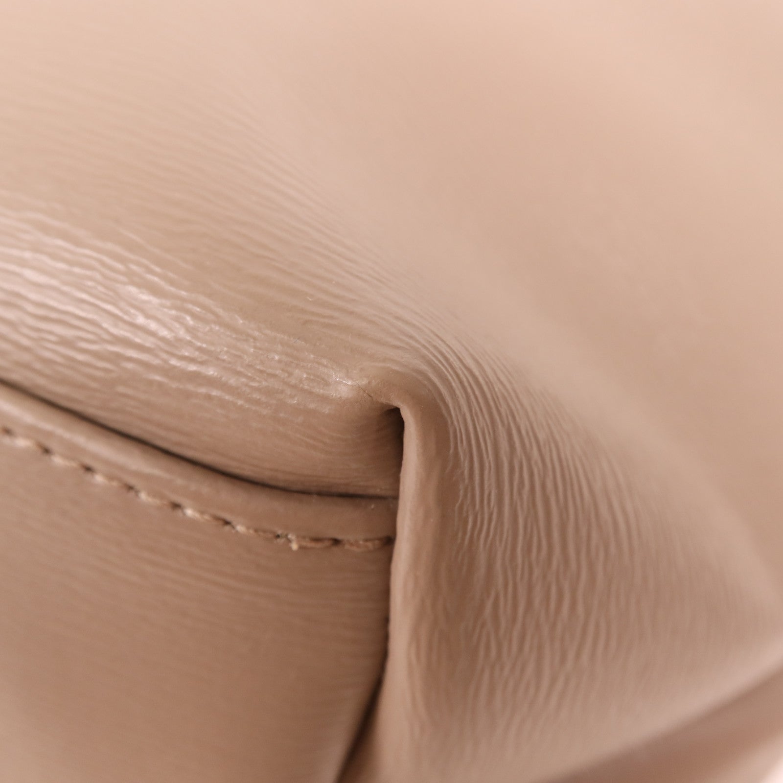 Longchamp 牛皮皮革Shoulder Bag銀扣肩背袋