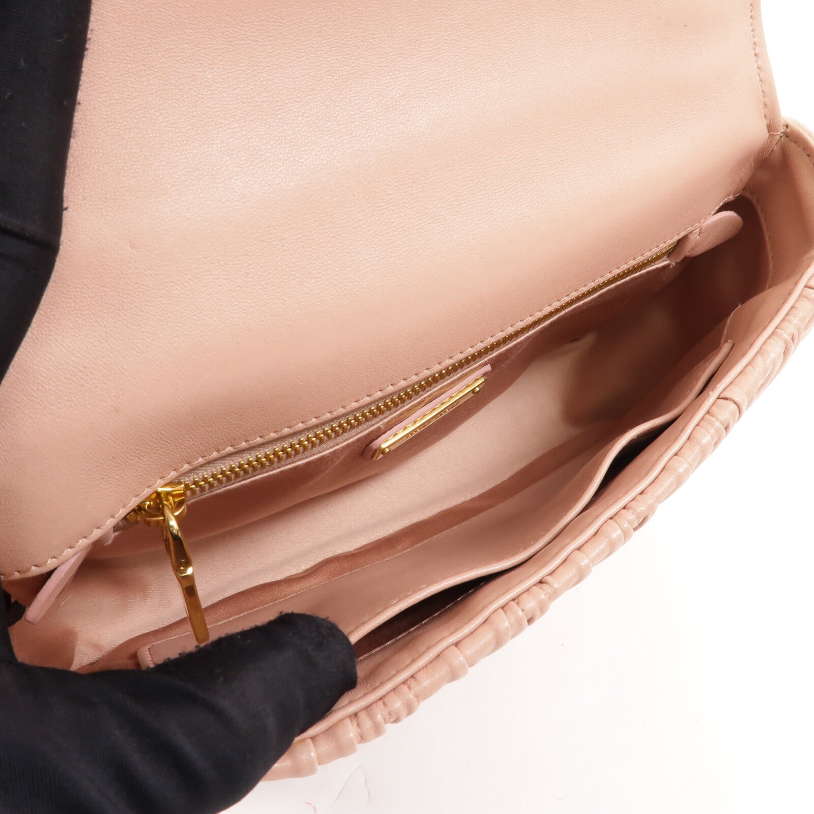 Miu Miu 羊皮皮革Shoulder Bag肩背袋