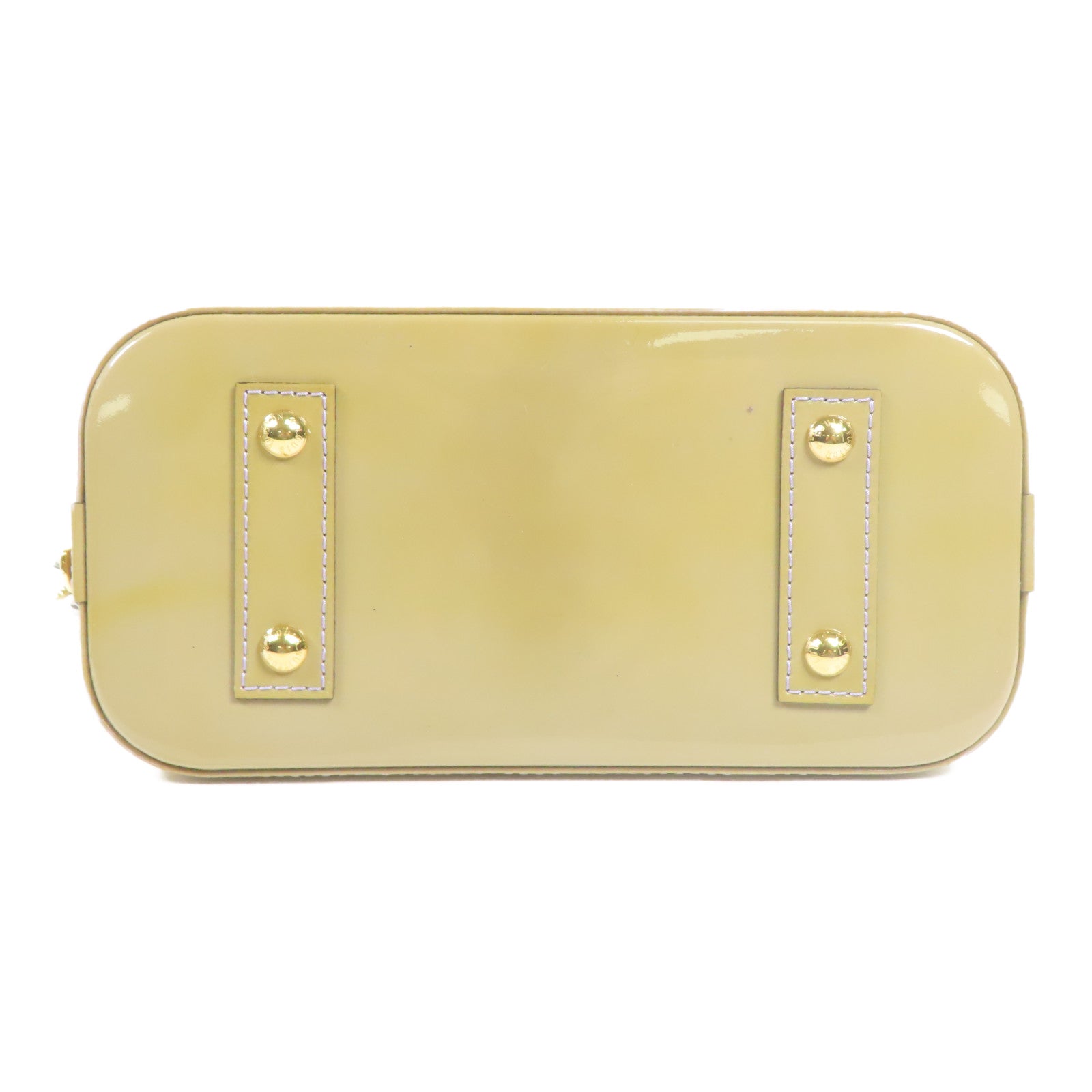 LOUIS VUITTON Vernis Alma BB金扣手挽肩背兩用袋