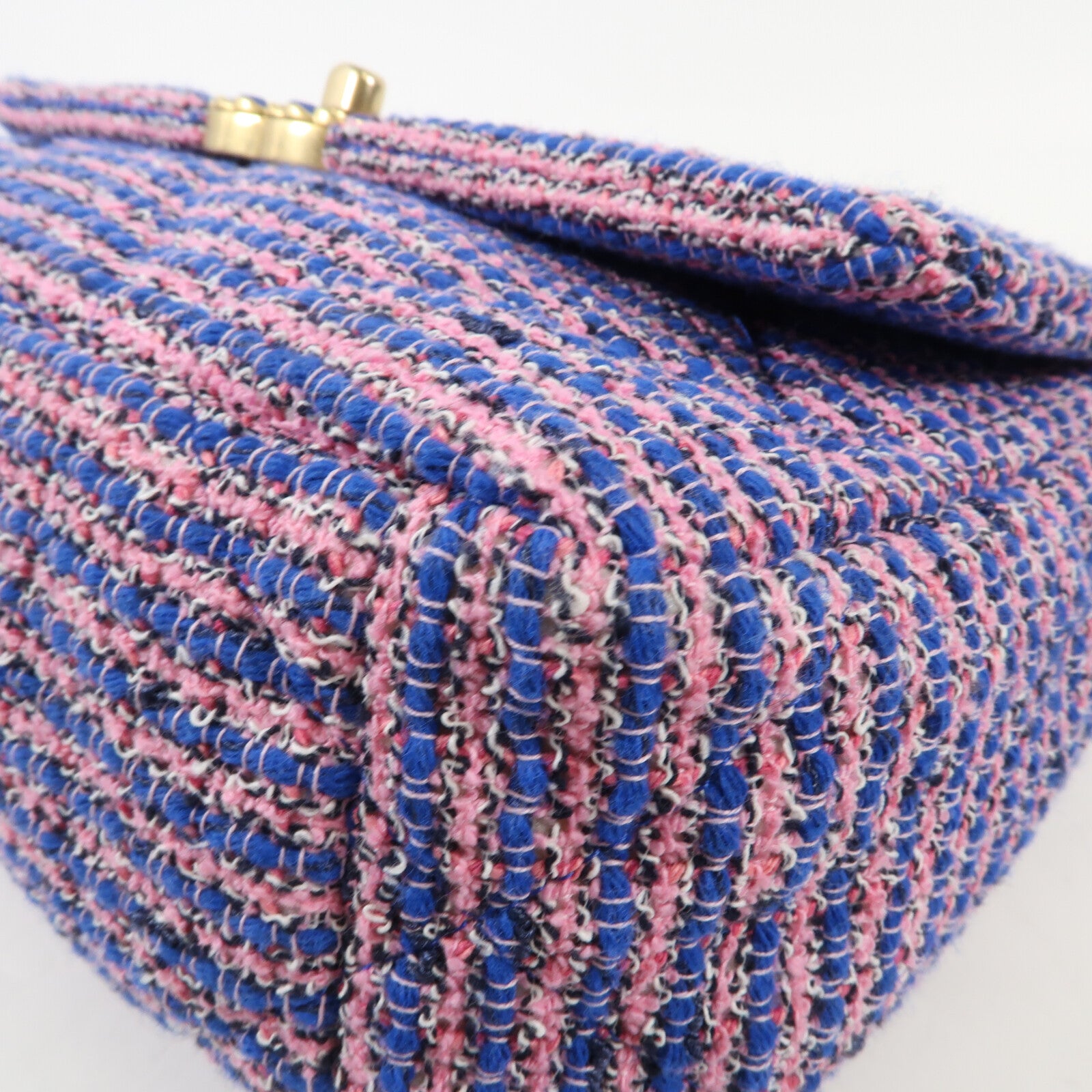 CHANEL Tweed Chanel 19 Small鏈帶手挽肩背兩用袋