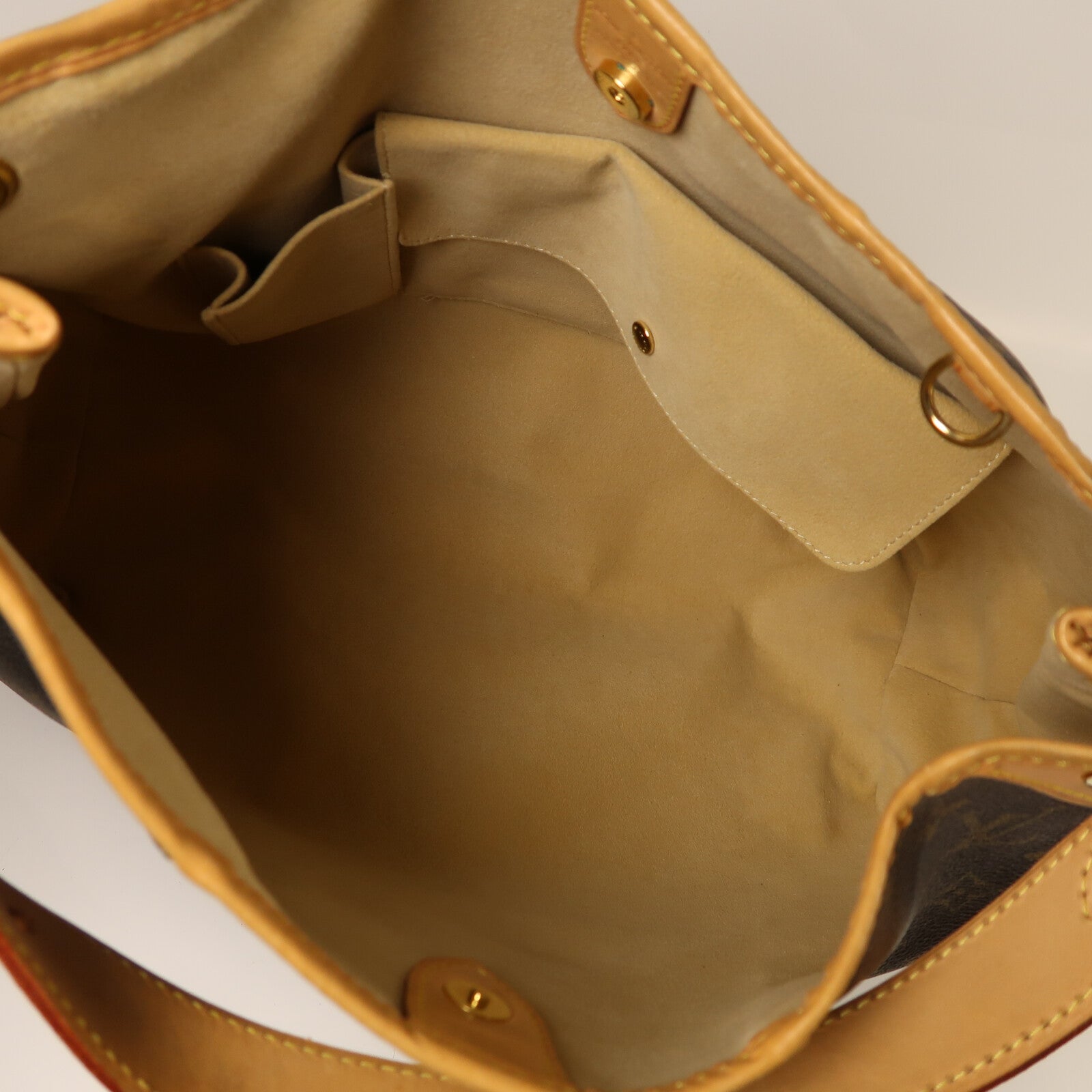 LOUIS VUITTON Monogram Galliera GM金扣肩背袋
