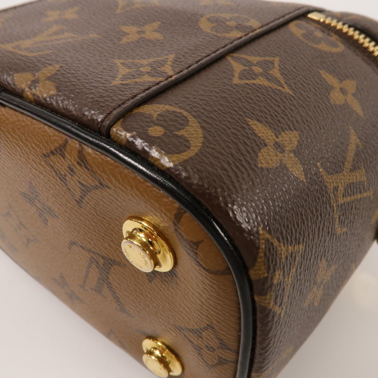 LOUIS VUITTON Monogram Reverse Vanity PM手挽肩背兩用袋