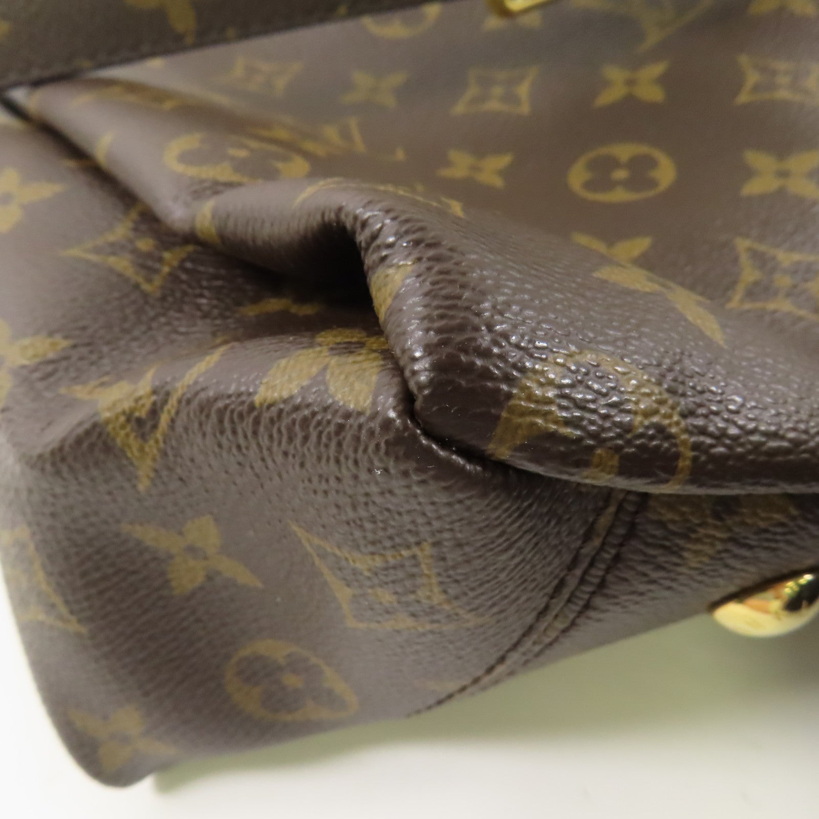 LOUIS VUITTON Monogram Pallas MM金扣手挽肩背兩用袋