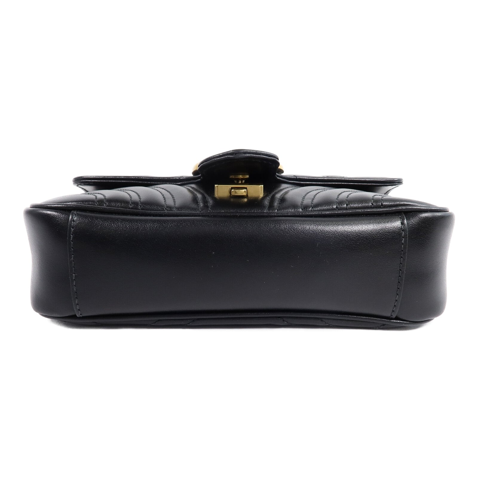 GUCCI 牛皮皮革GG Marmont Small鏈帶肩背袋