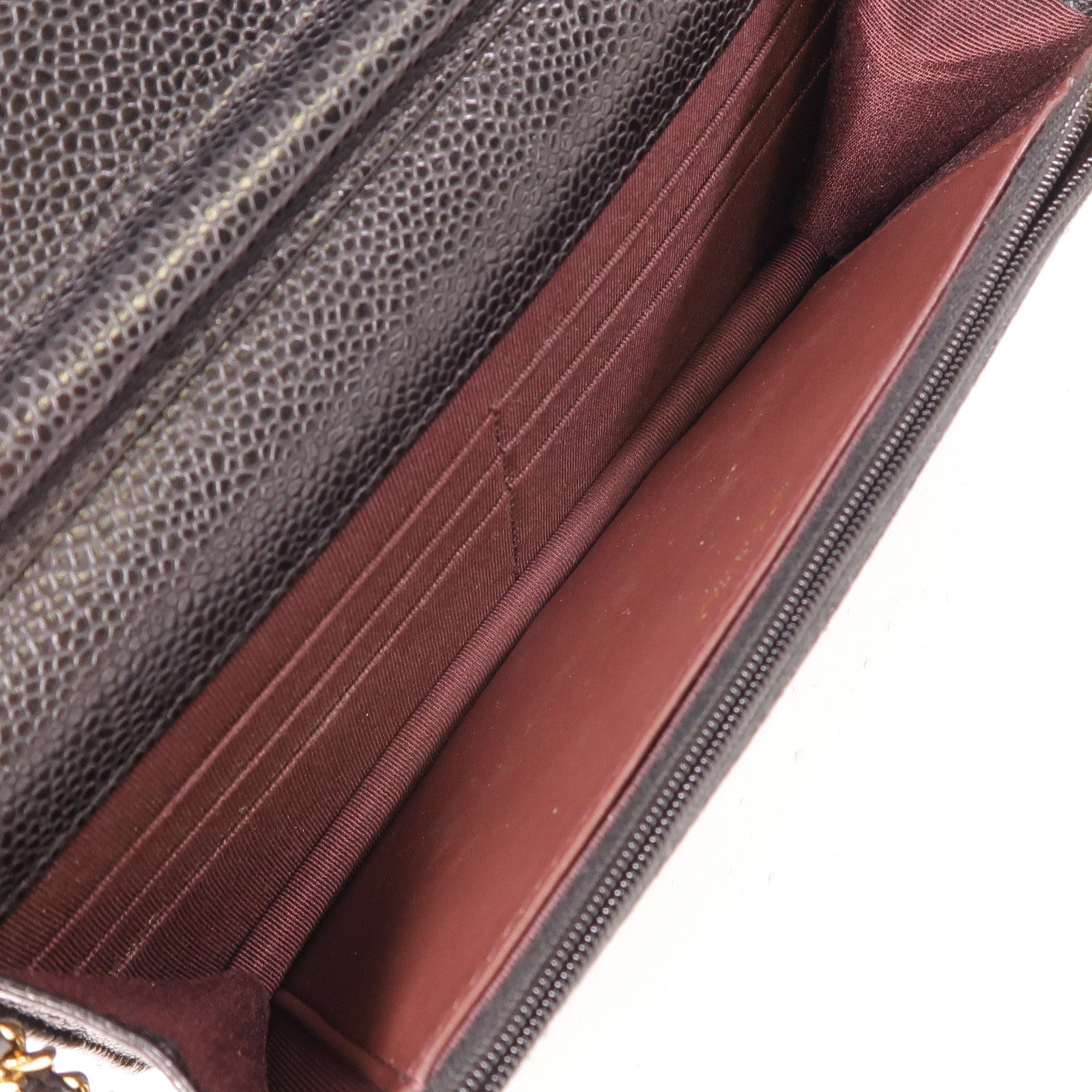 CHANEL 牛皮皮革WOC Wallet On Chain金扣鏈帶肩背袋