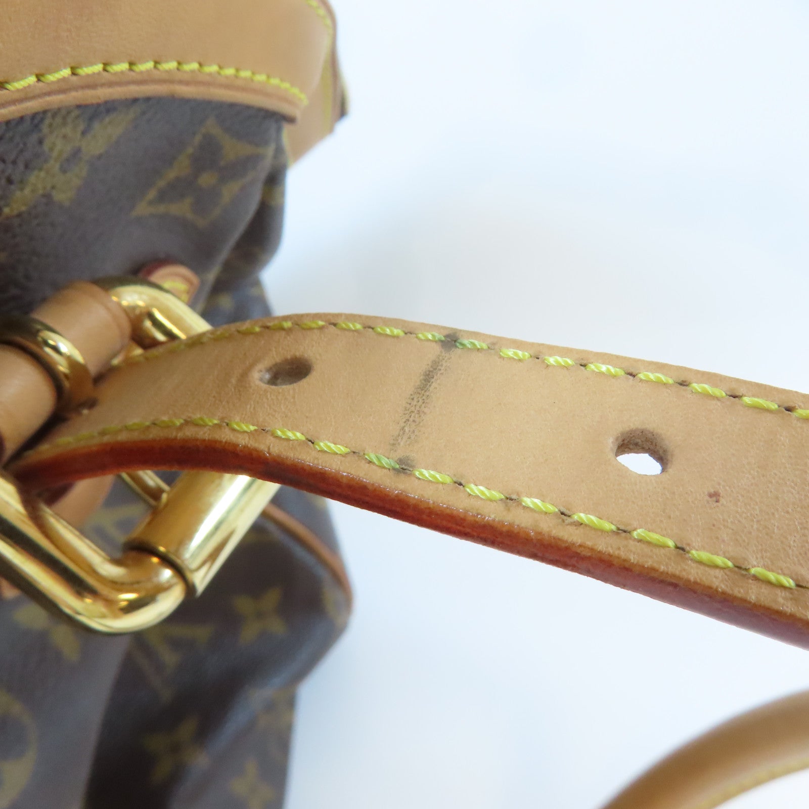 LOUIS VUITTON 【激減優惠】Monogram Tivoli GM金扣手挽袋啡色