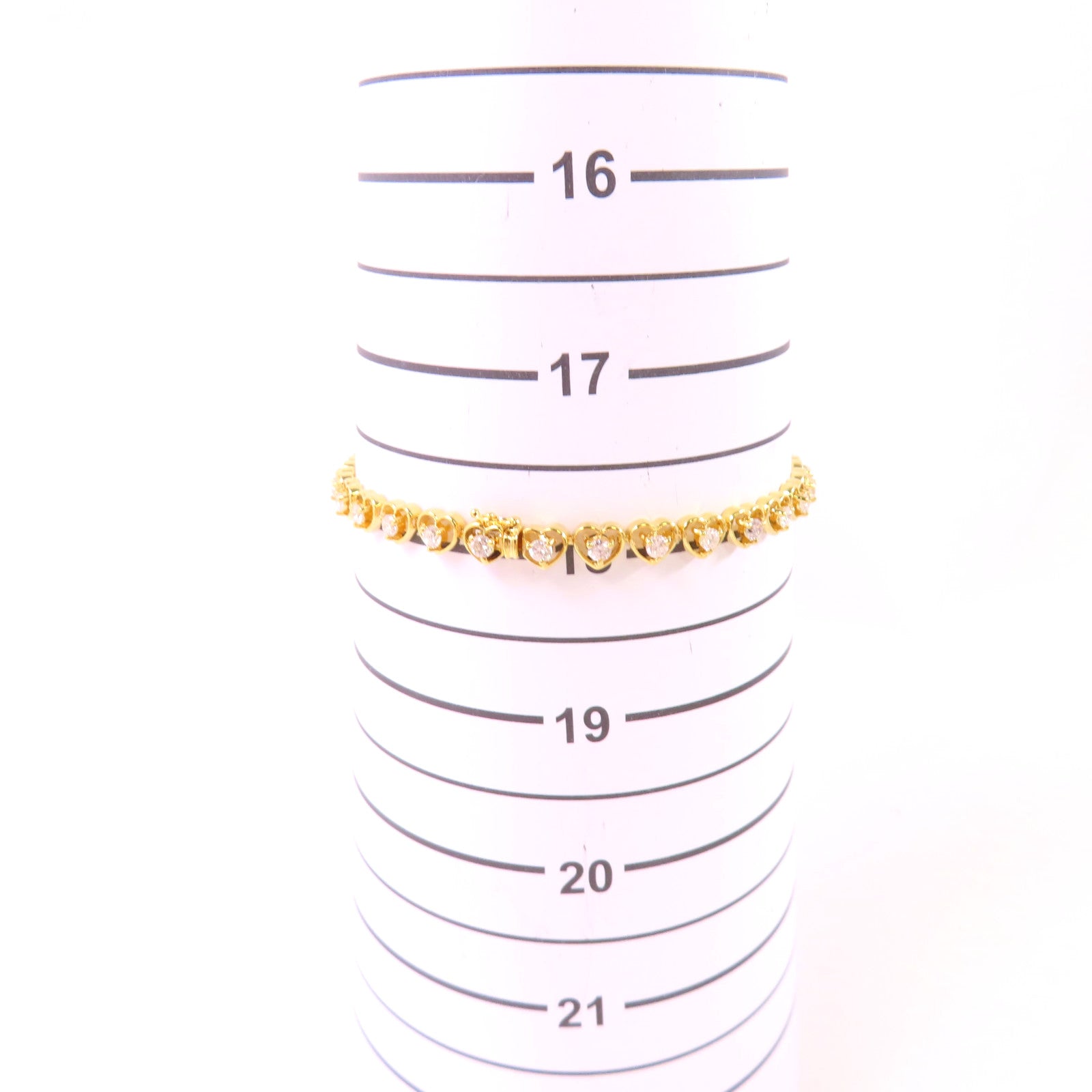 JEWELRY 18K黃金/2.00ct鑽石Diamond Bracelet手鏈