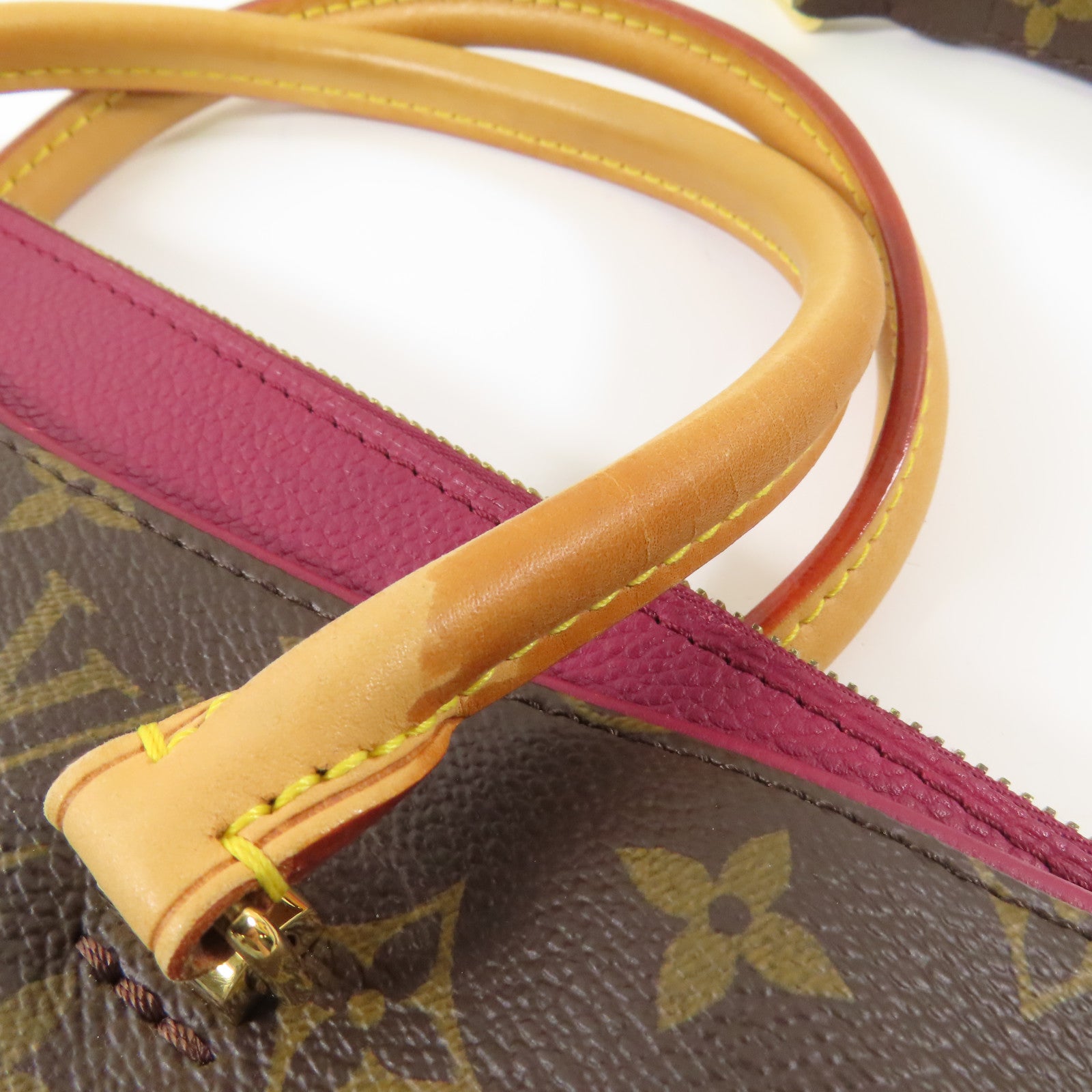 LOUIS VUITTON Monogram Pallas MM金扣手挽肩背兩用袋