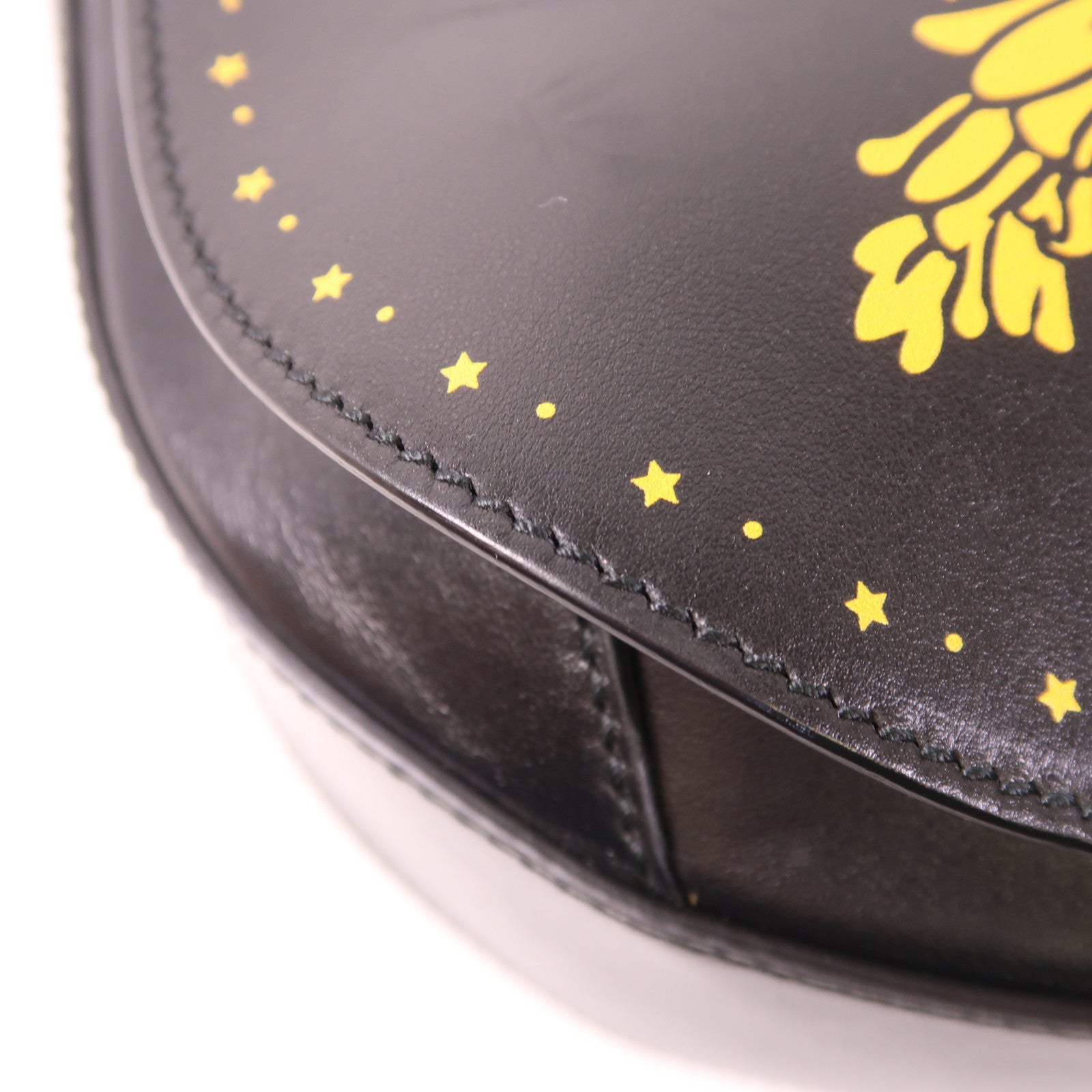 GUCCI 牛皮皮革LA Angels Shoulder Bag金扣肩背袋