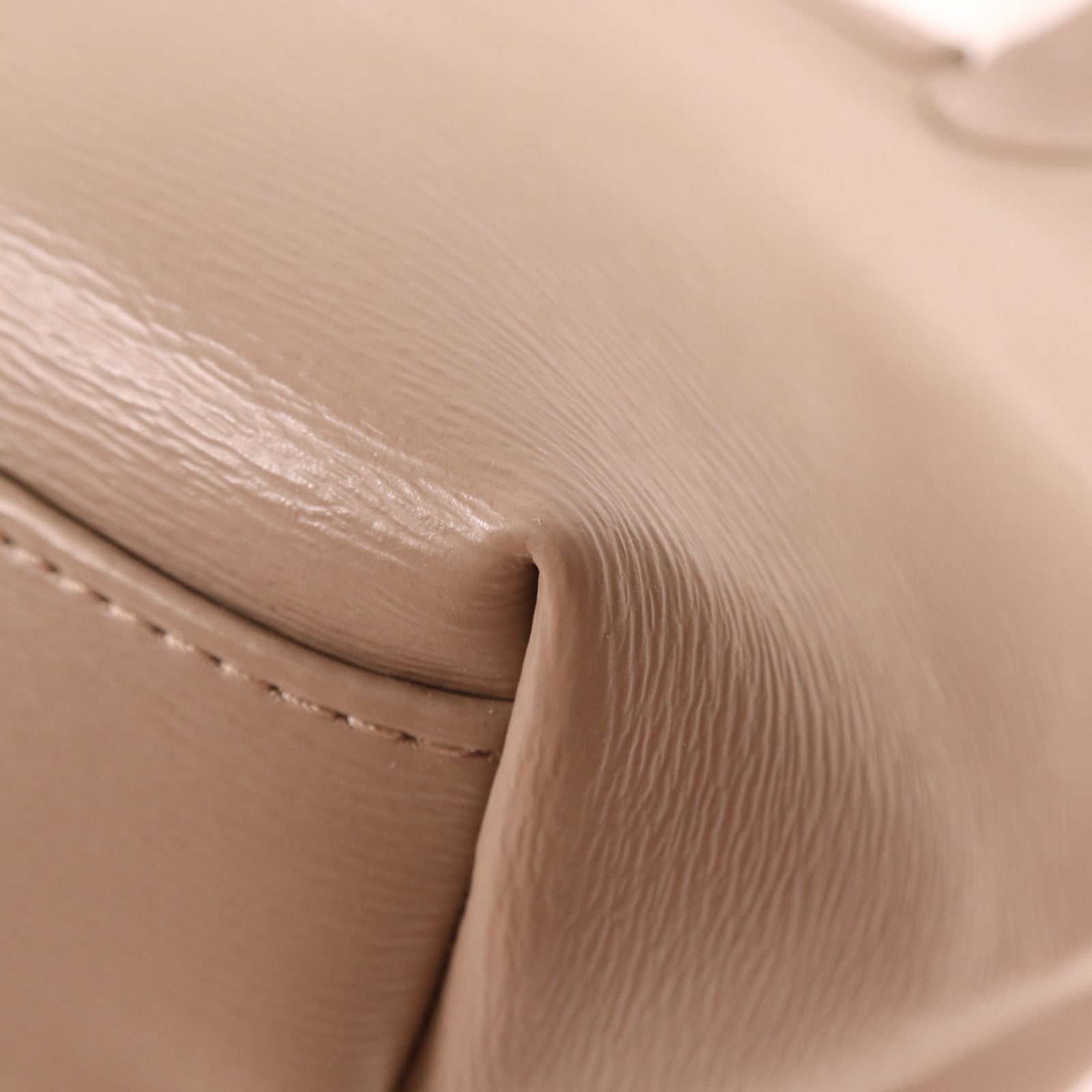 Longchamp 牛皮皮革Shoulder Bag銀扣肩背袋