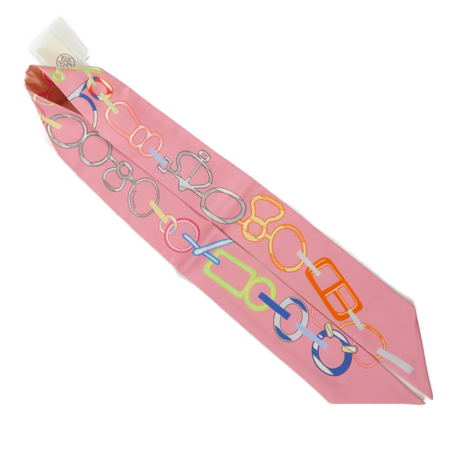 HERMES 絲質Twilly絲巾