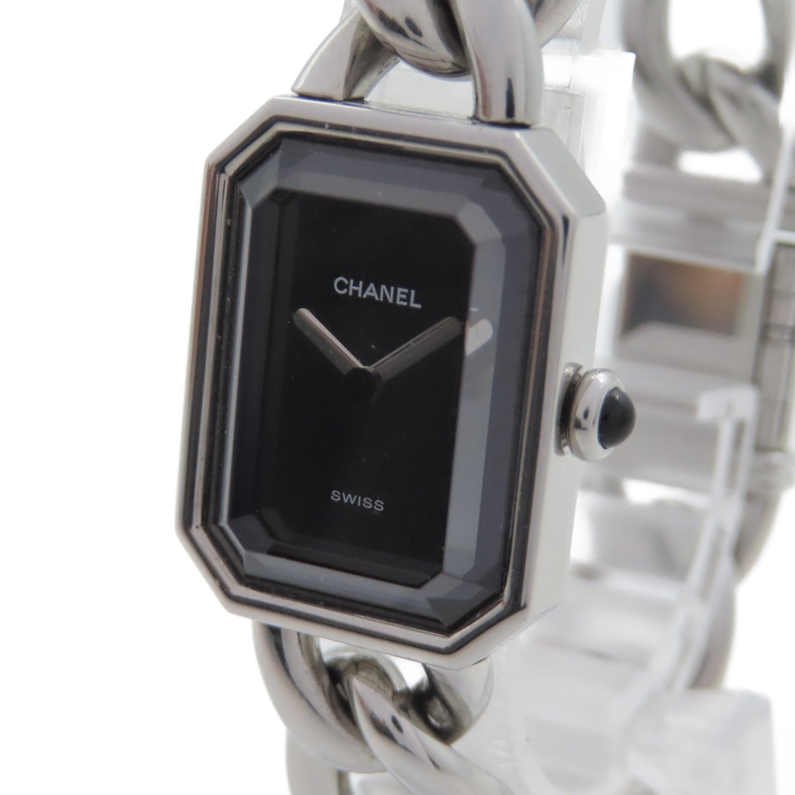 CHANEL Premiere不鏽鋼手錶石英機芯黑色