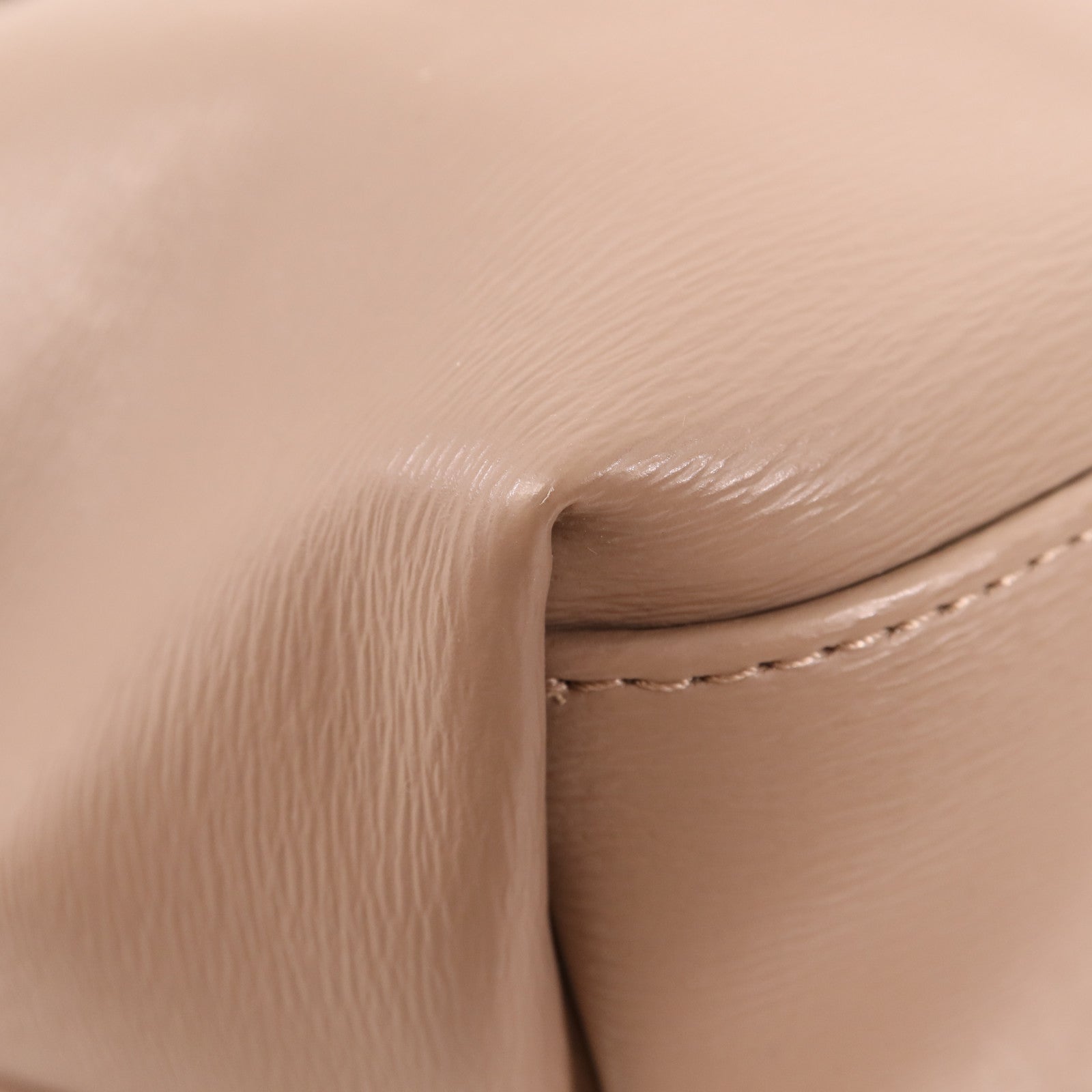 Longchamp 牛皮皮革Shoulder Bag銀扣肩背袋