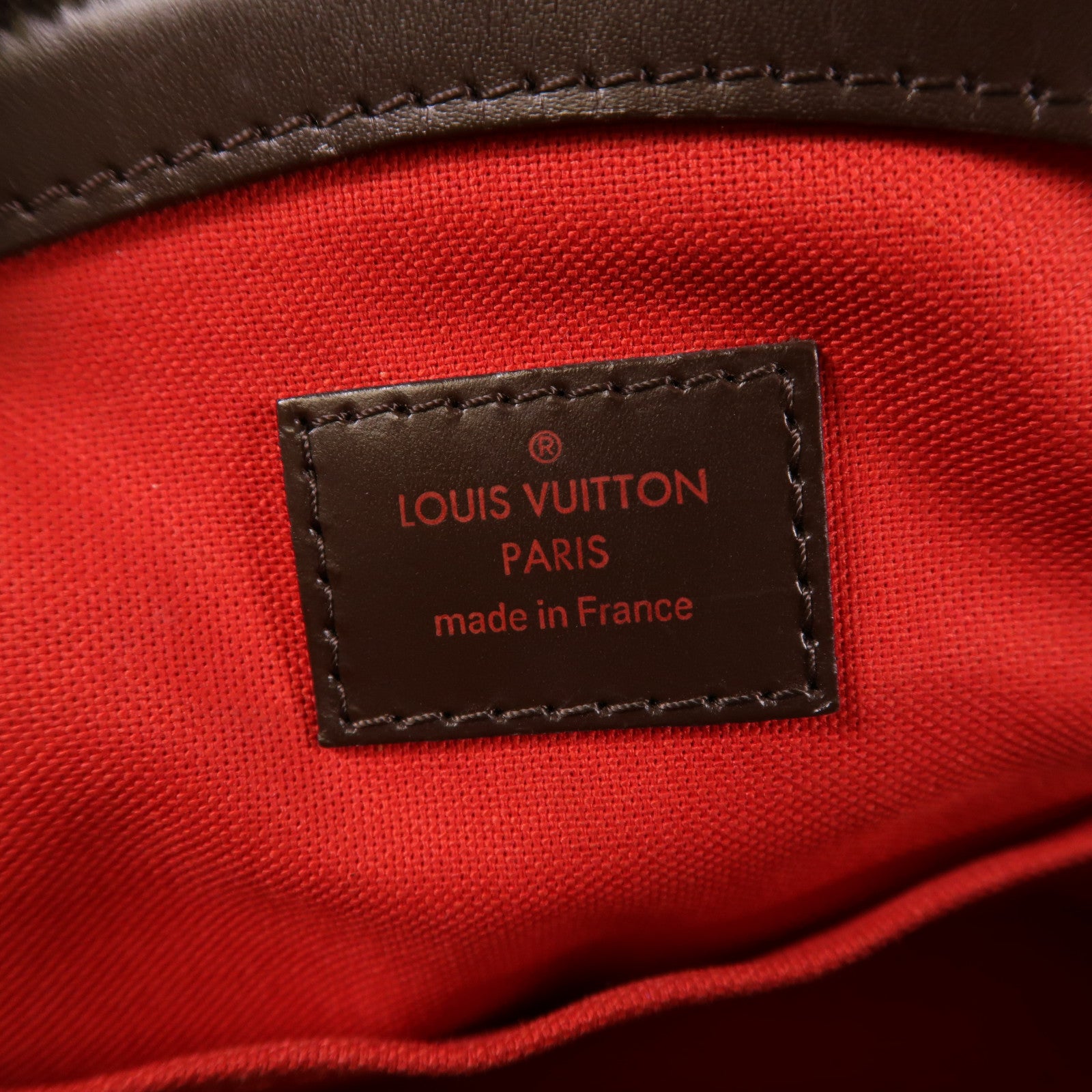LOUIS VUITTON 【激減優惠】Damier Verona PM金扣肩背袋棕色