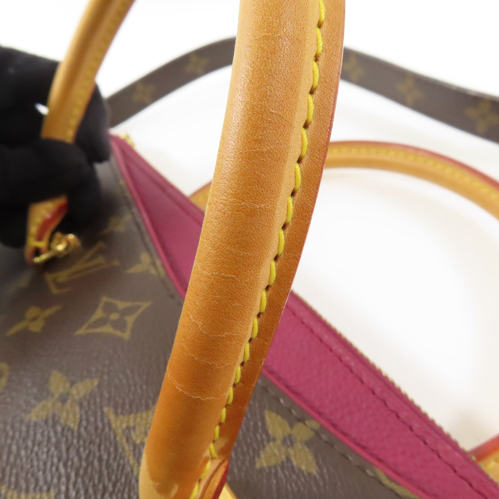 LOUIS VUITTON Monogram Pallas MM金扣手挽肩背兩用袋