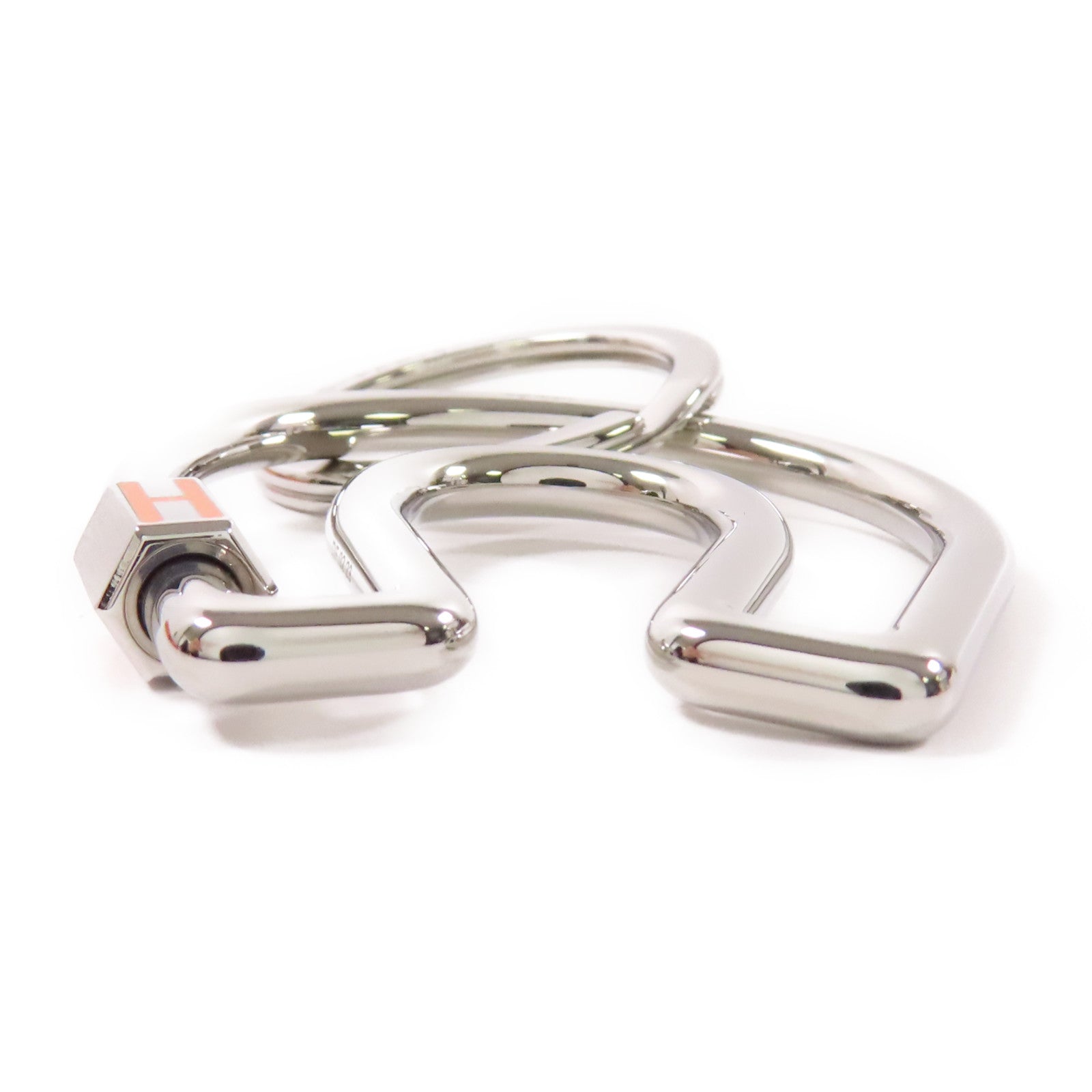 HERMES 不鏽鋼Fer A Cheval Key Ring鑰匙圈