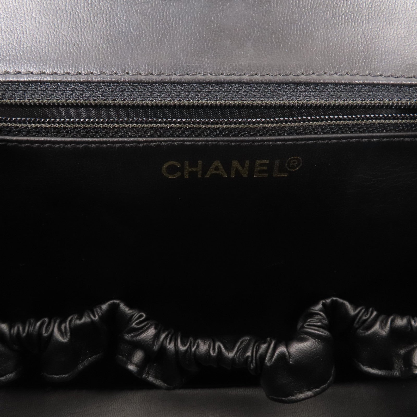 CHANEL 牛皮皮革2 Way Shoulder Bag金扣鏈帶手挽肩背兩用袋