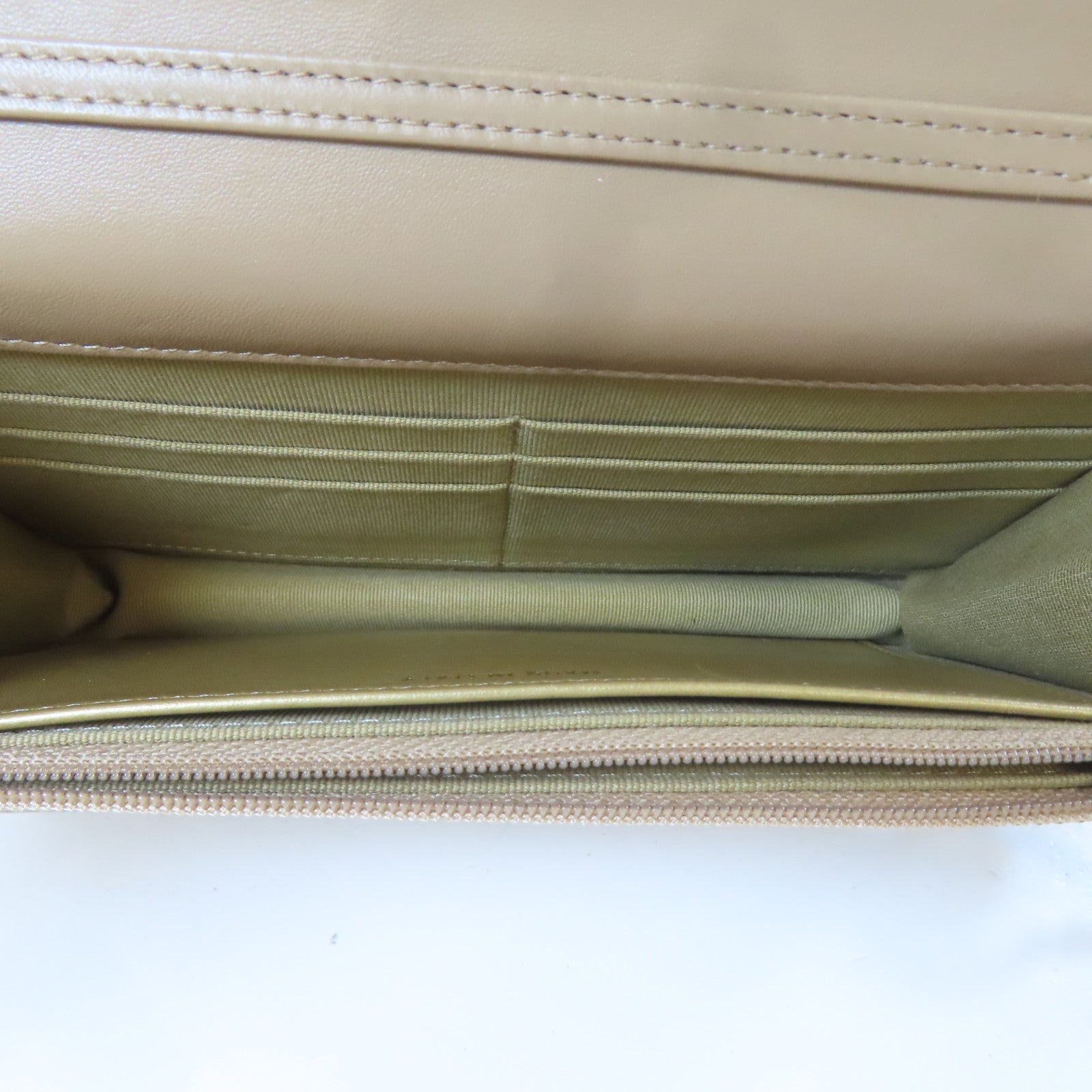 CHANEL 菱格羊皮皮革Wallet On Chain Gold Ball金扣鏈帶肩背袋