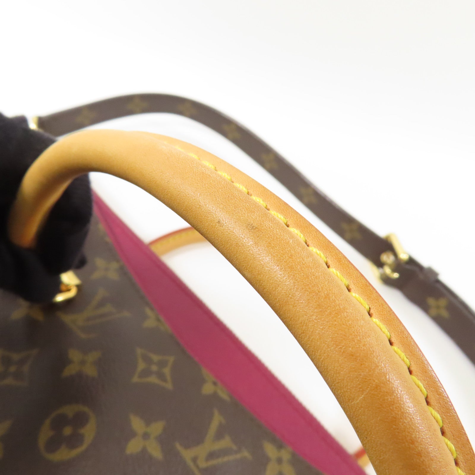 LOUIS VUITTON Monogram Pallas MM金扣手挽肩背兩用袋