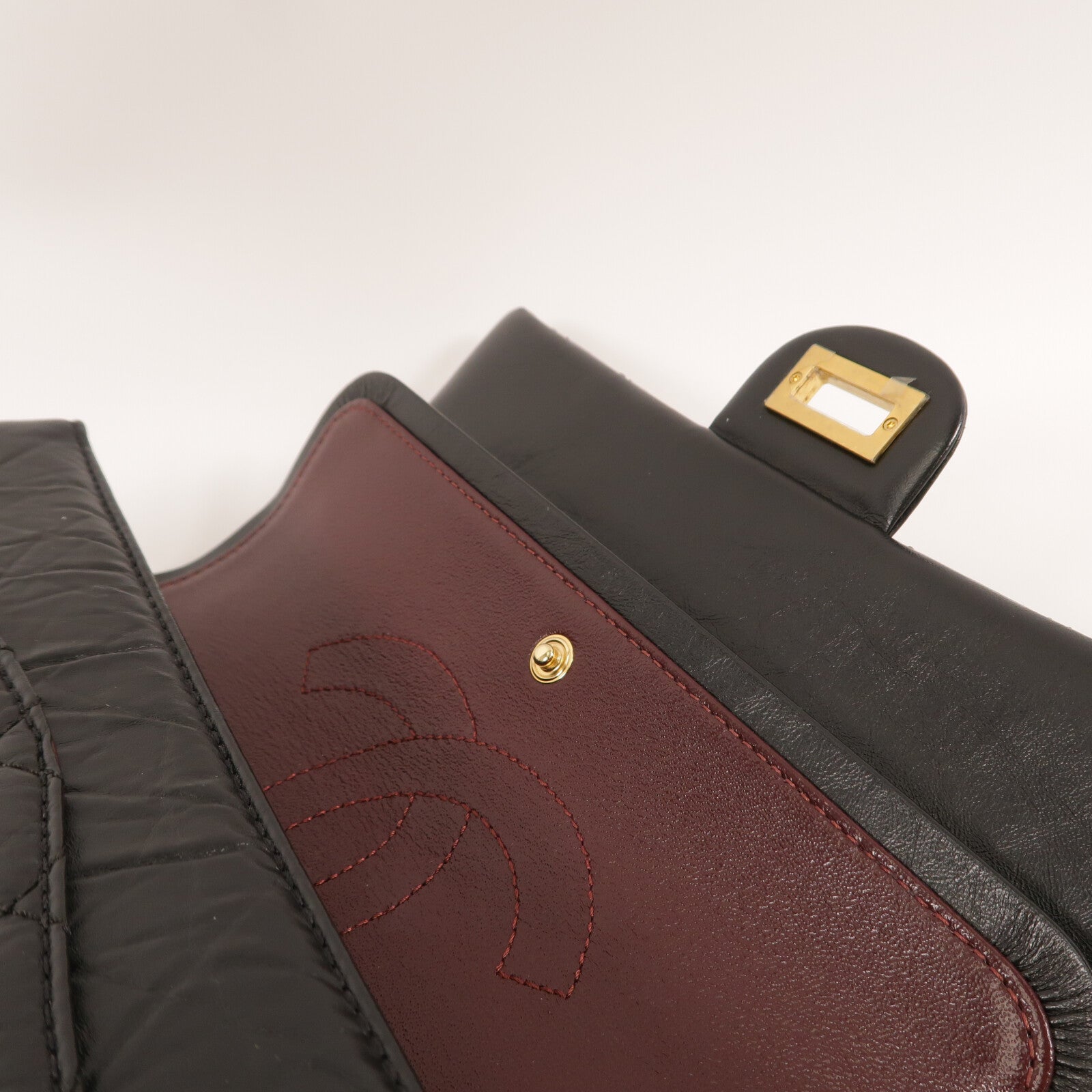 CHANEL 牛皮皮革2.55 Small鏈帶肩背袋