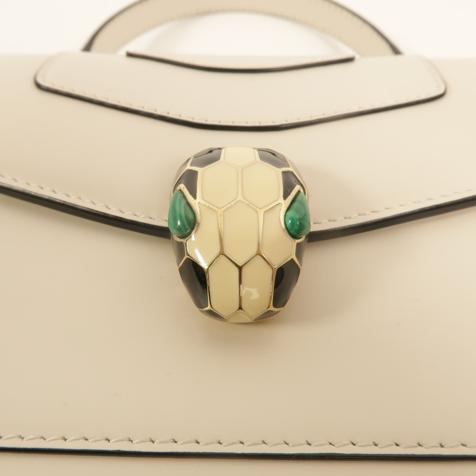 BVLGARI 牛皮皮革Serpenti Forever Top-Handle Bag手挽肩背兩用袋