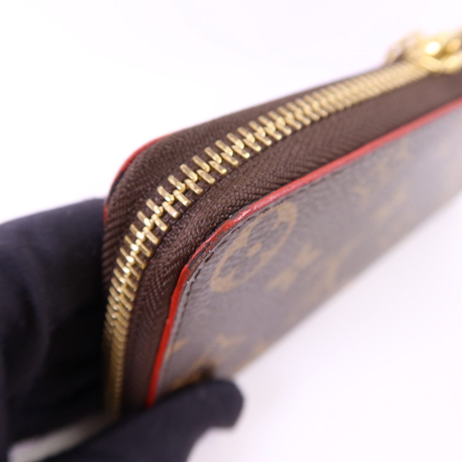 LOUIS VUITTON Monogram Zipper Long Wallet金扣長錢包