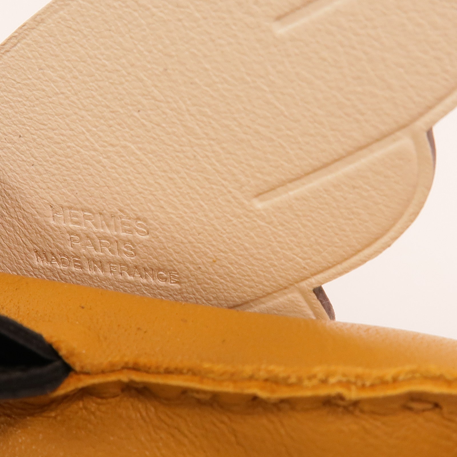 HERMES 【激減優惠】Milo/Swift皮革Rodeo Pegase MM掛飾Sesame/Nata/Noir