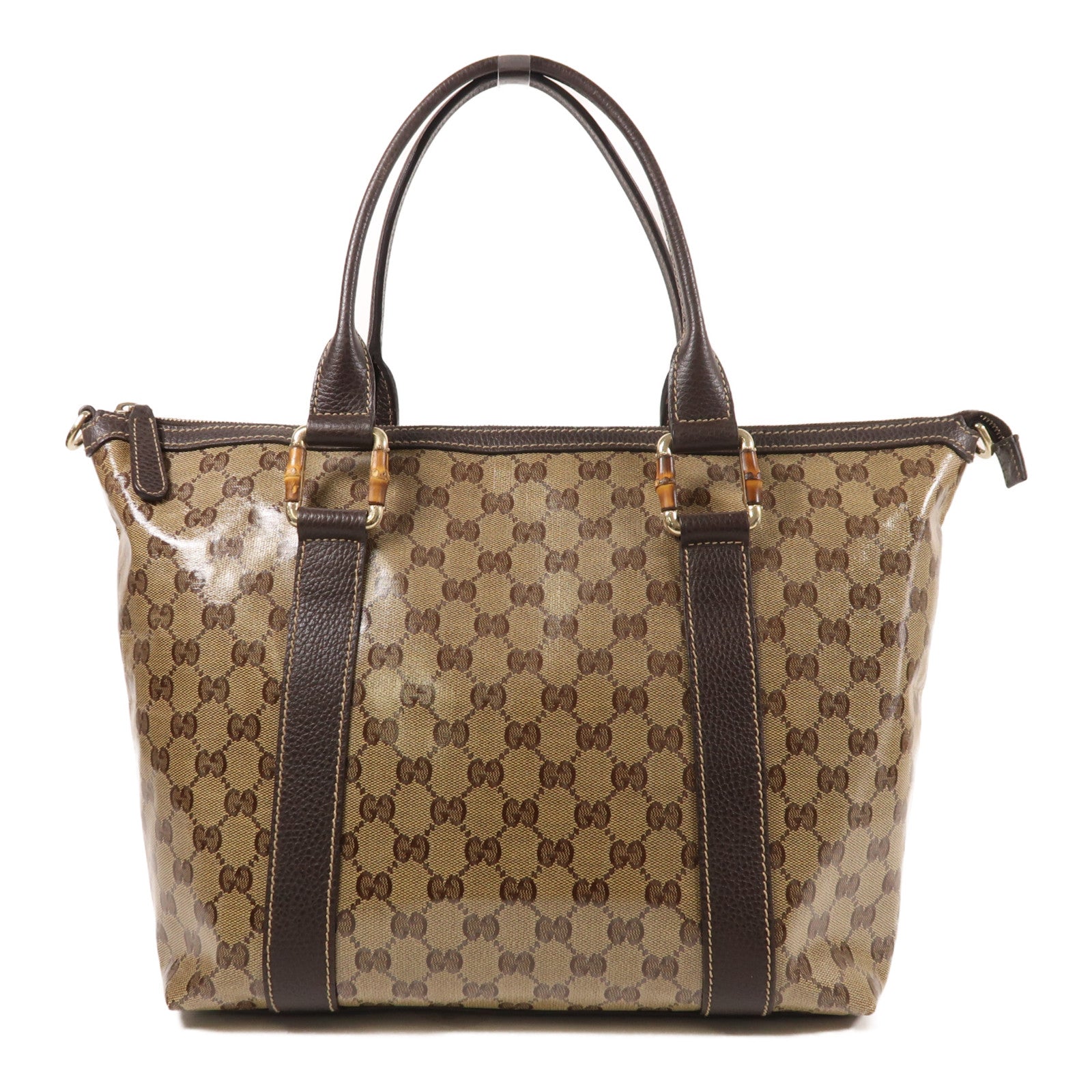 GUCCI PVC Shoulder Bag金扣肩背袋