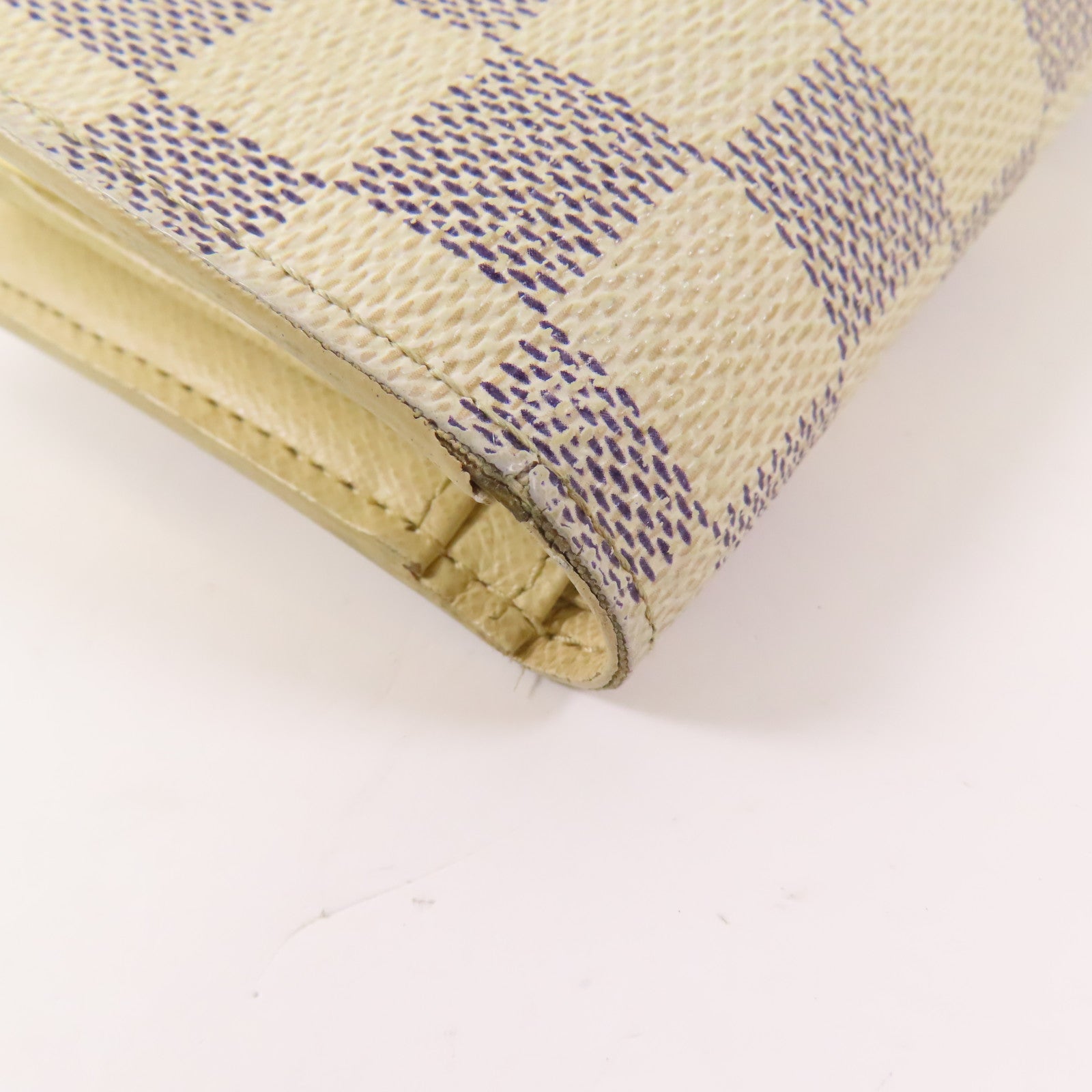 LOUIS VUITTON 【激減優惠】Damier Azur Portefeuille Viennois Wallet金扣錢包