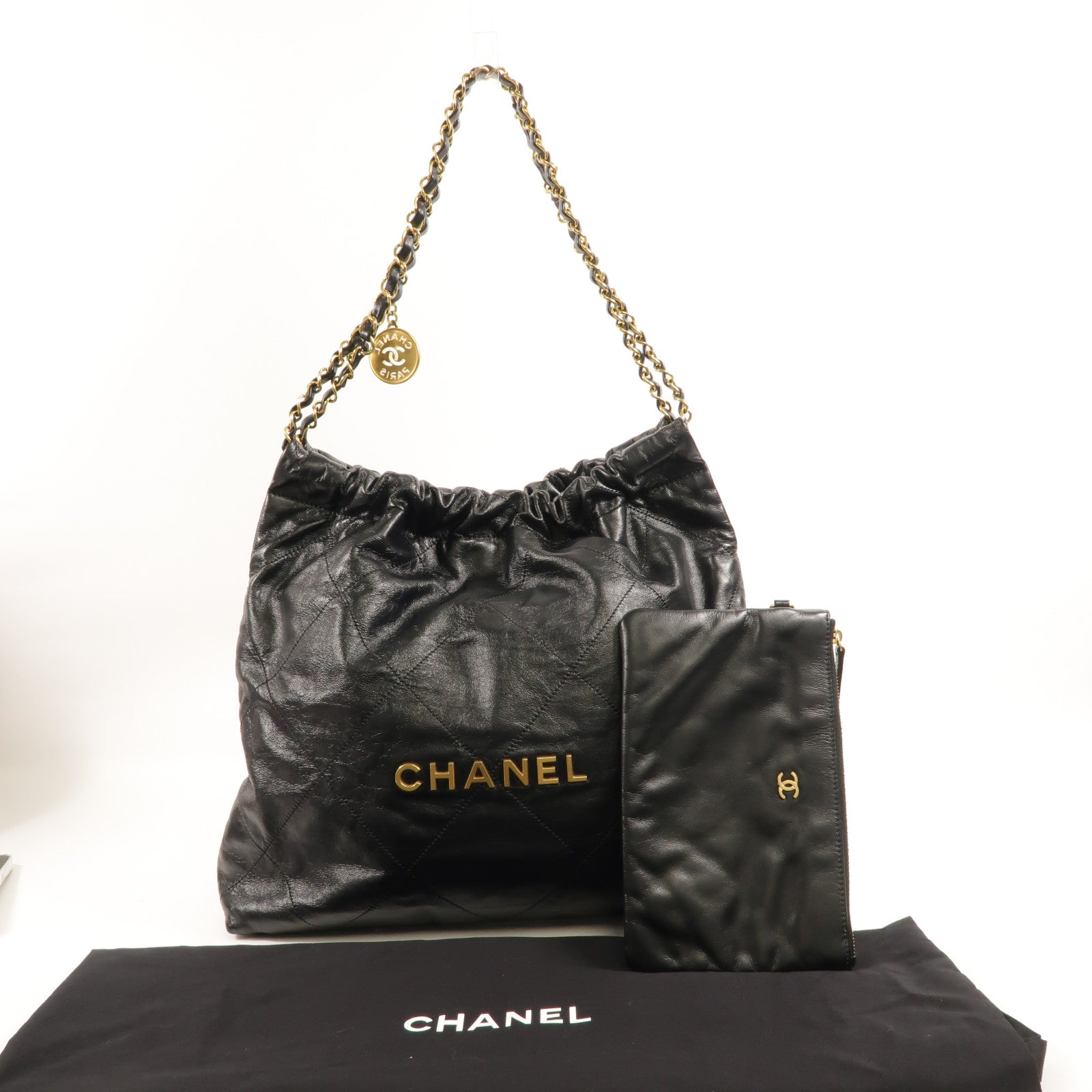 CHANEL 牛皮皮革Chanel 22 Medium 肩背袋
