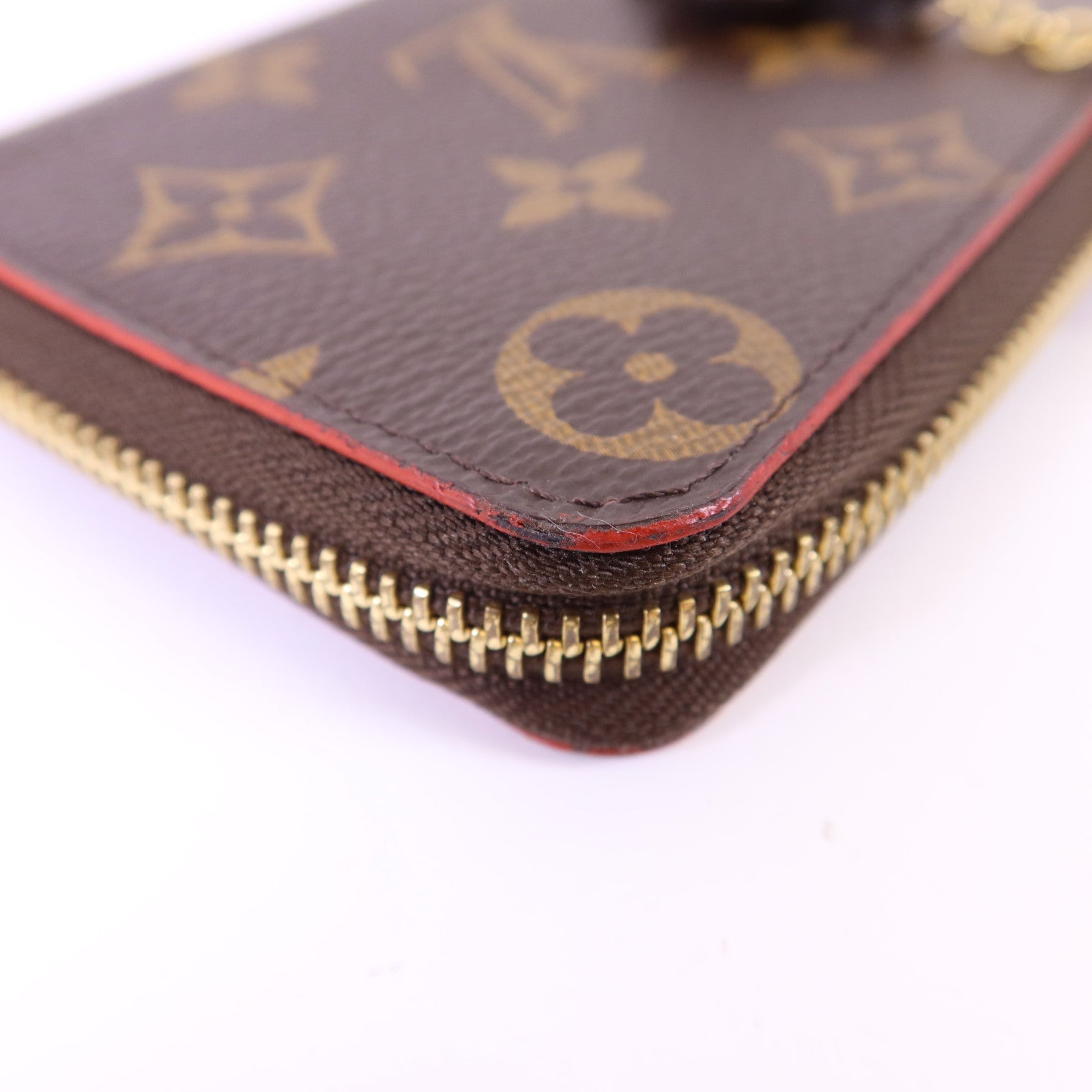 LOUIS VUITTON Monogram Zipper Long Wallet金扣長錢包