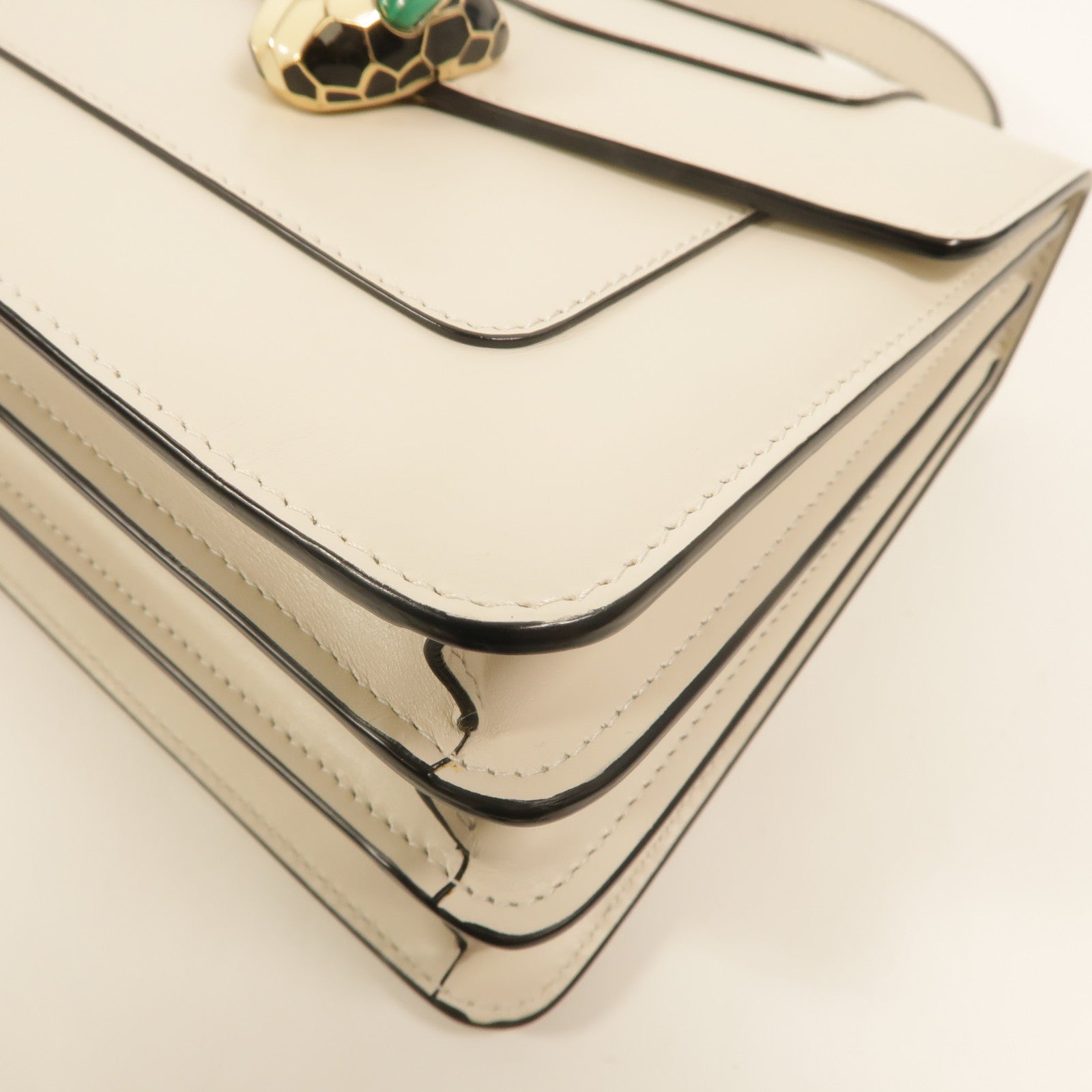 BVLGARI 牛皮皮革Serpenti Forever Top-Handle Bag手挽肩背兩用袋