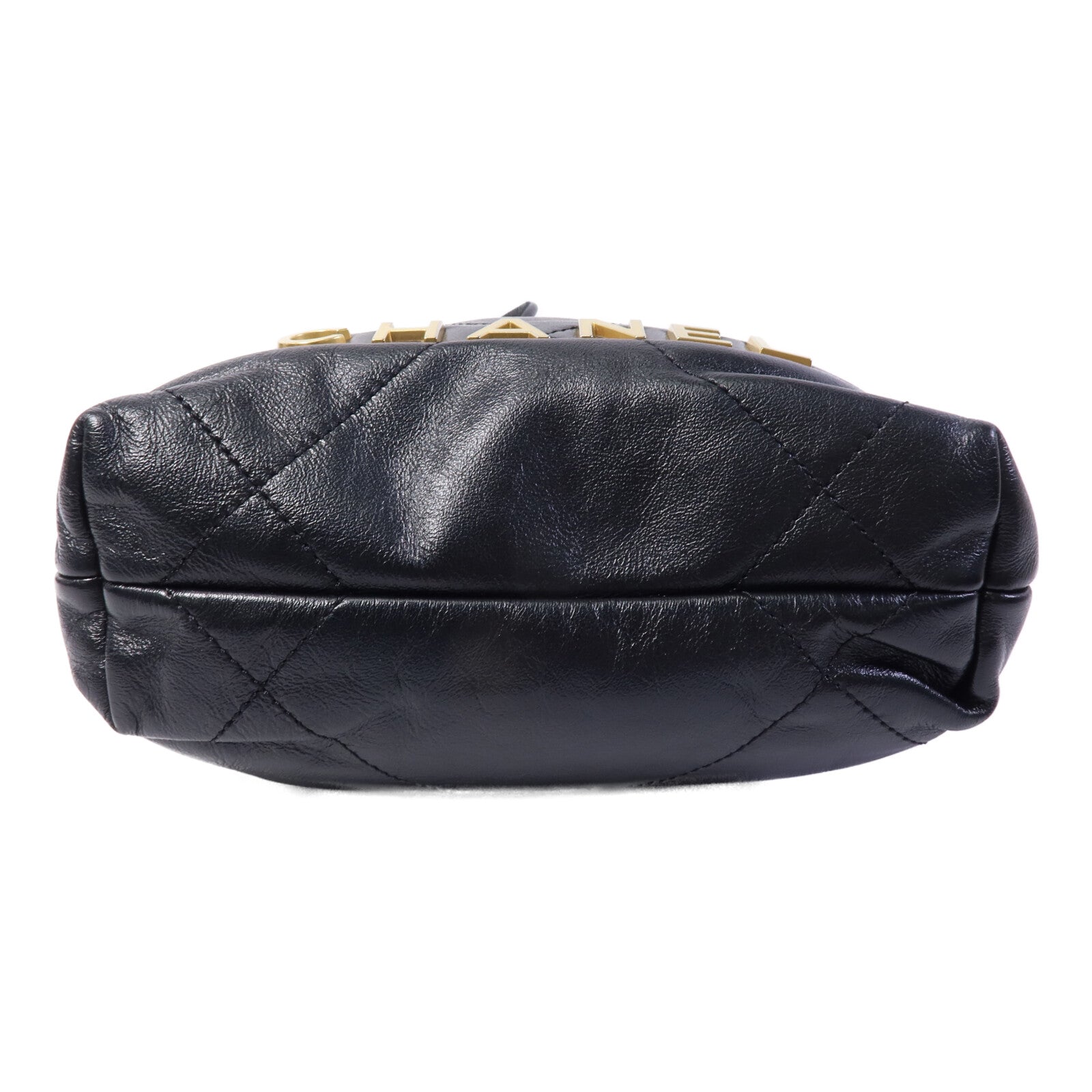 CHANEL 牛皮皮革C22 Mini金扣鏈帶肩背袋