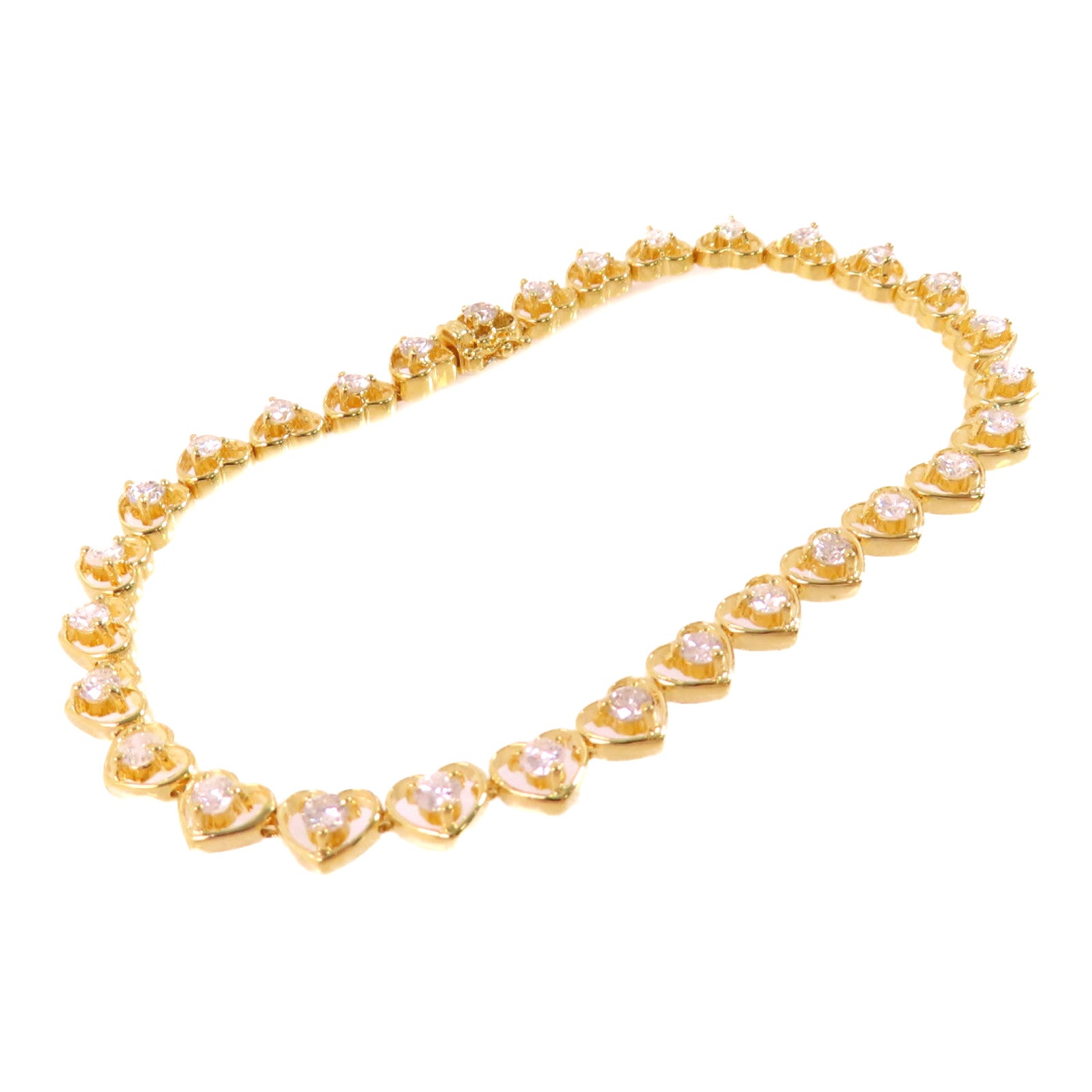JEWELRY 18K黃金/2.00ct鑽石Diamond Bracelet手鏈