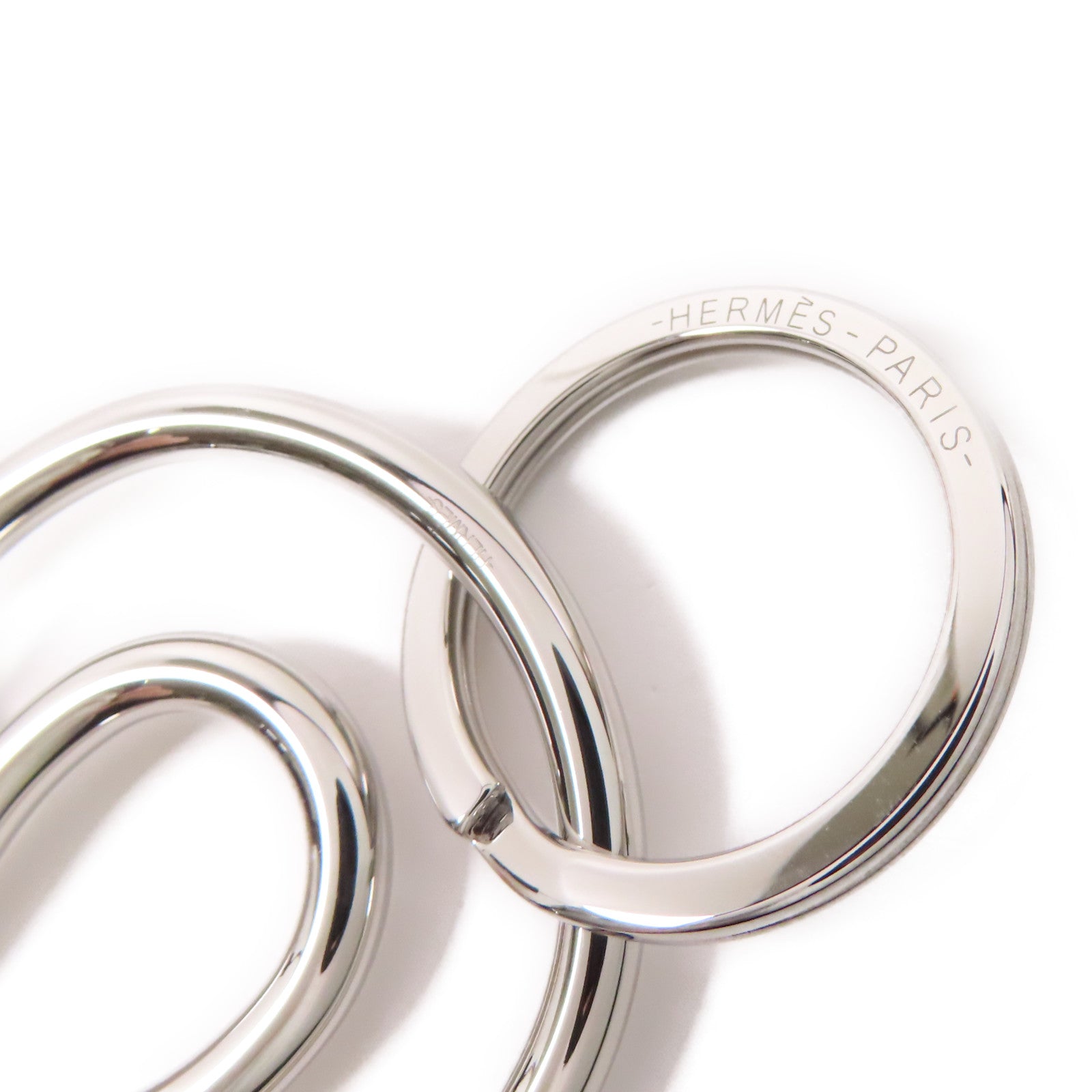 HERMES 不鏽鋼Fer A Cheval Key Ring鑰匙圈