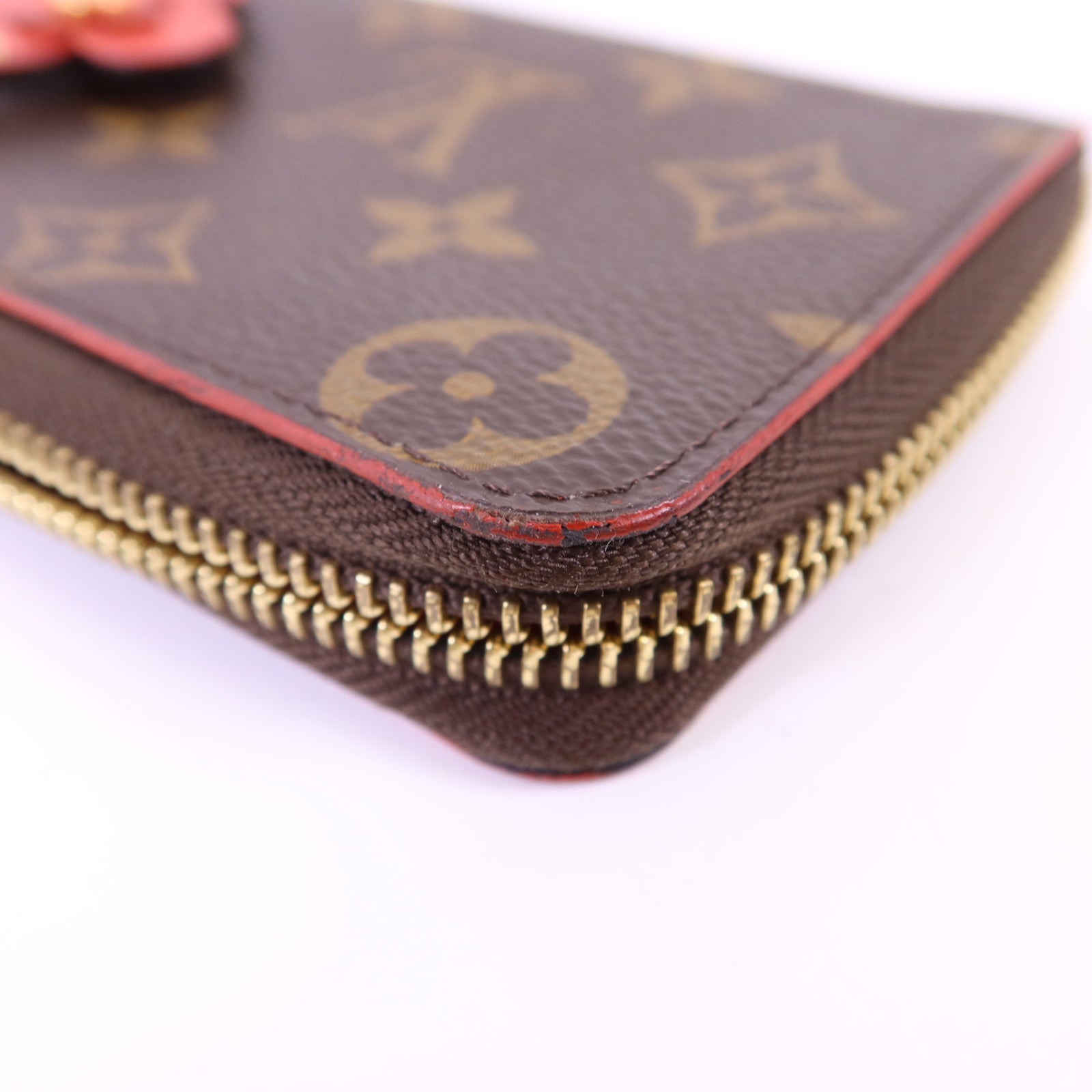 LOUIS VUITTON Monogram Zipper Long Wallet金扣長錢包