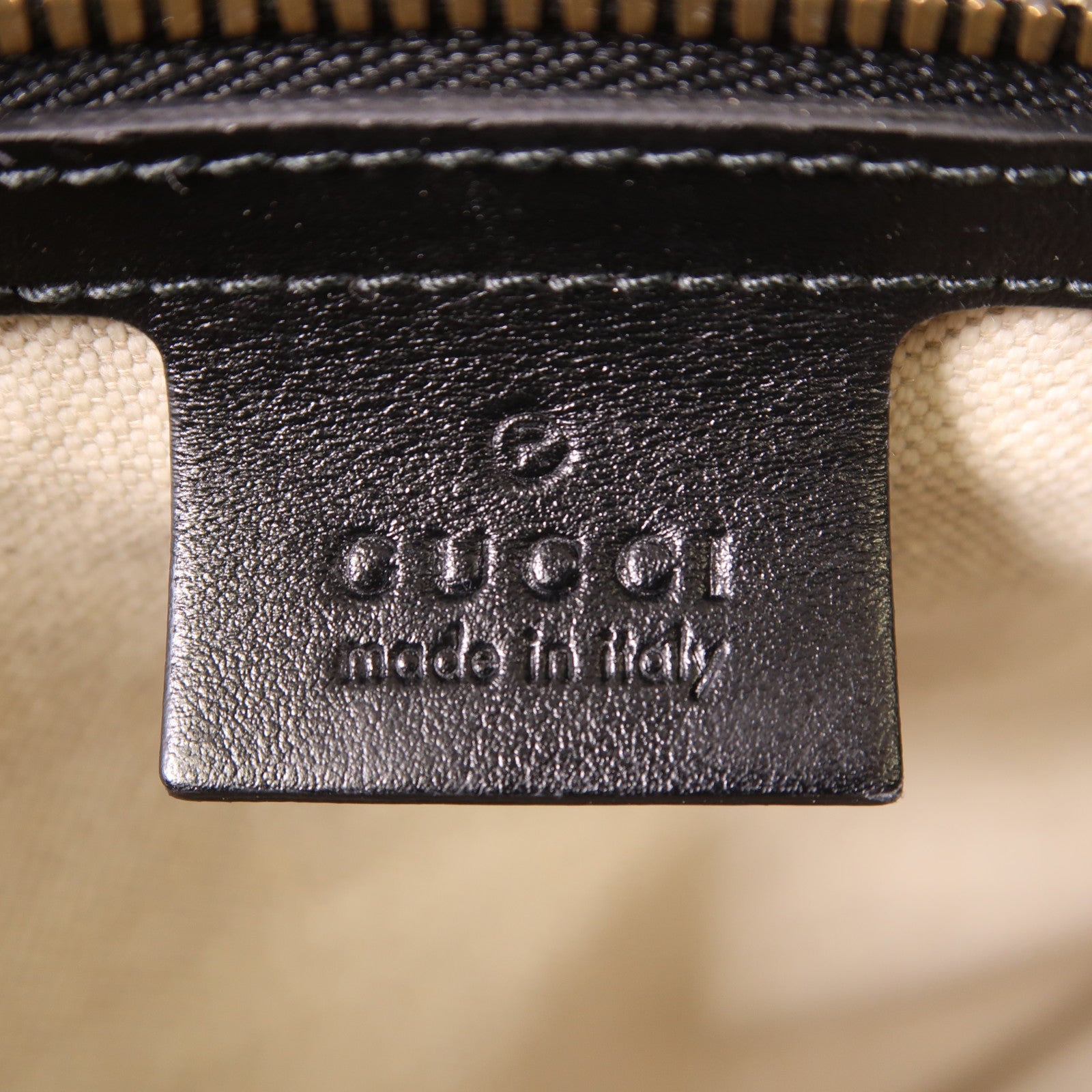 GUCCI 牛皮皮革LA Angels Shoulder Bag金扣肩背袋