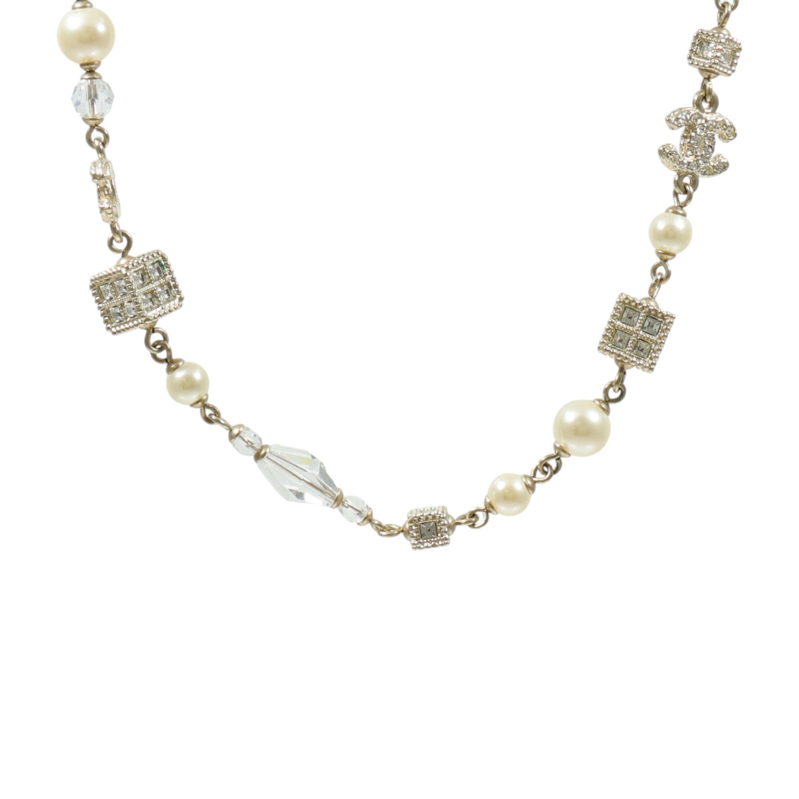 CHANEL 金屬/PVC Necklace項鍊